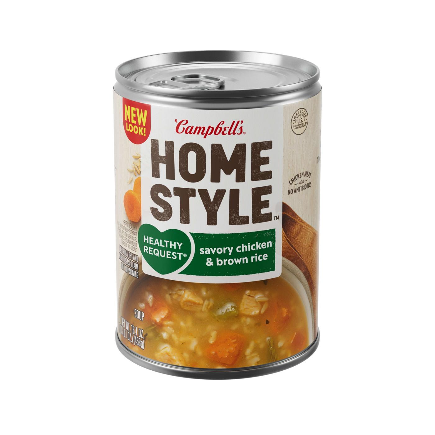 Campbell's Homestyle Healthy Request Chicken & Brown Rice; image 1 of 3