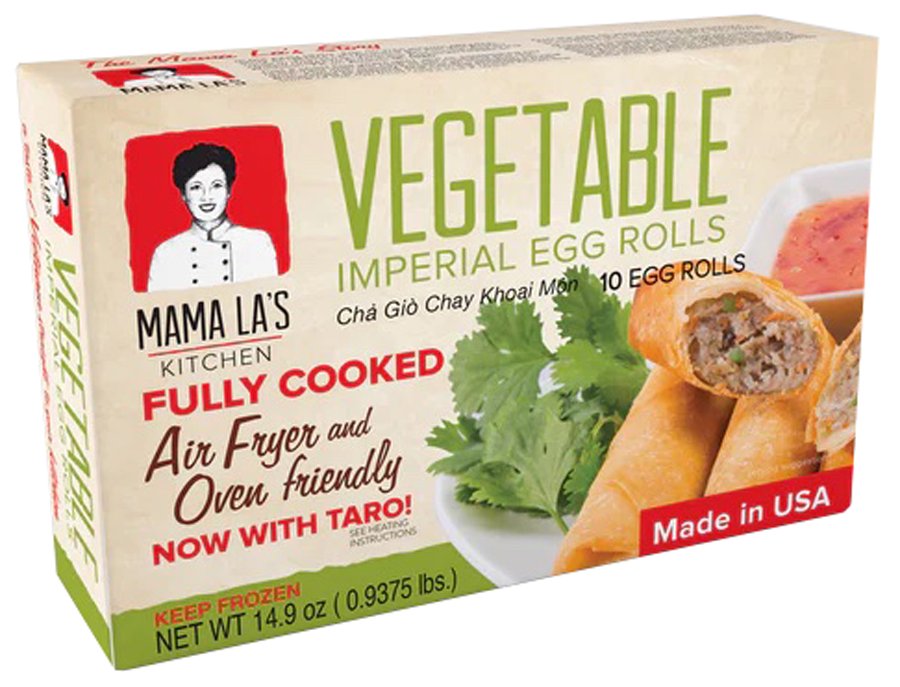 Mama La's Vegetable Imperial Egg Rolls, 10 ct | Central Market