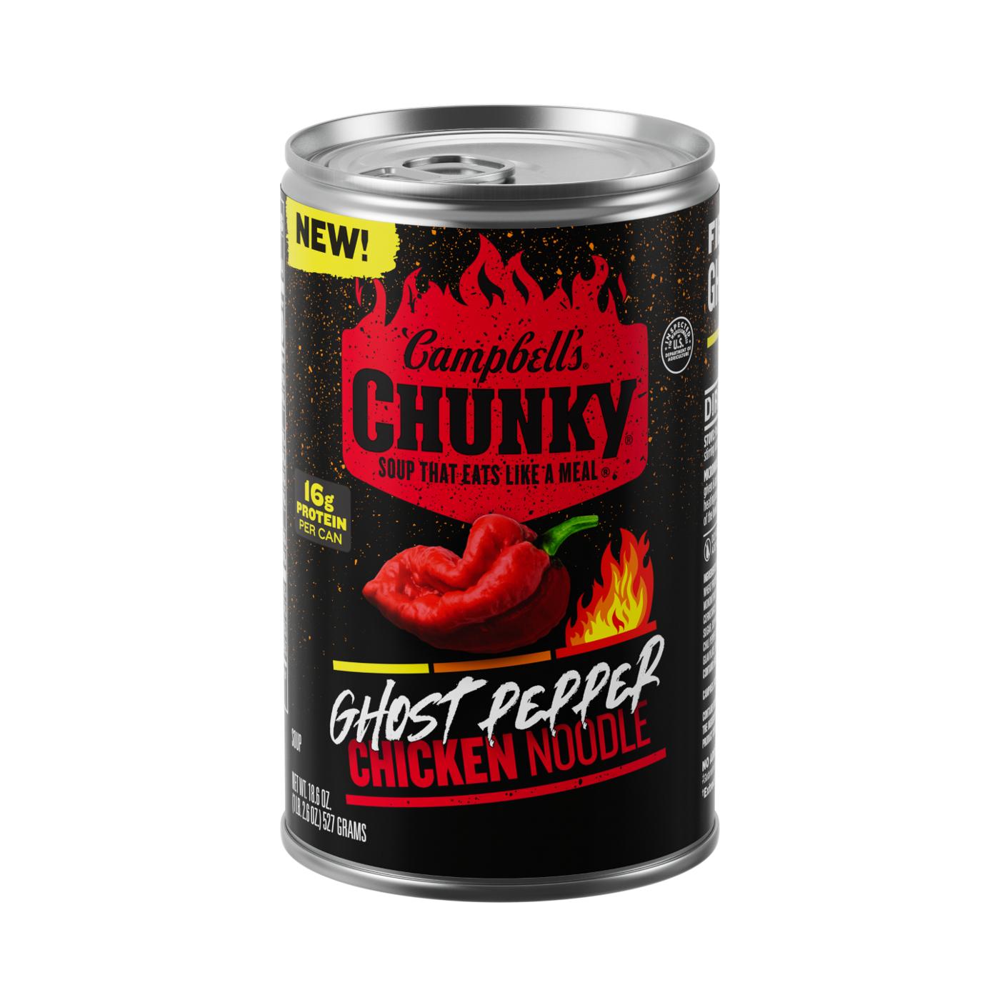 Campbell's Chunky Ghost Pepper Chicken Noodle Soup; image 1 of 4