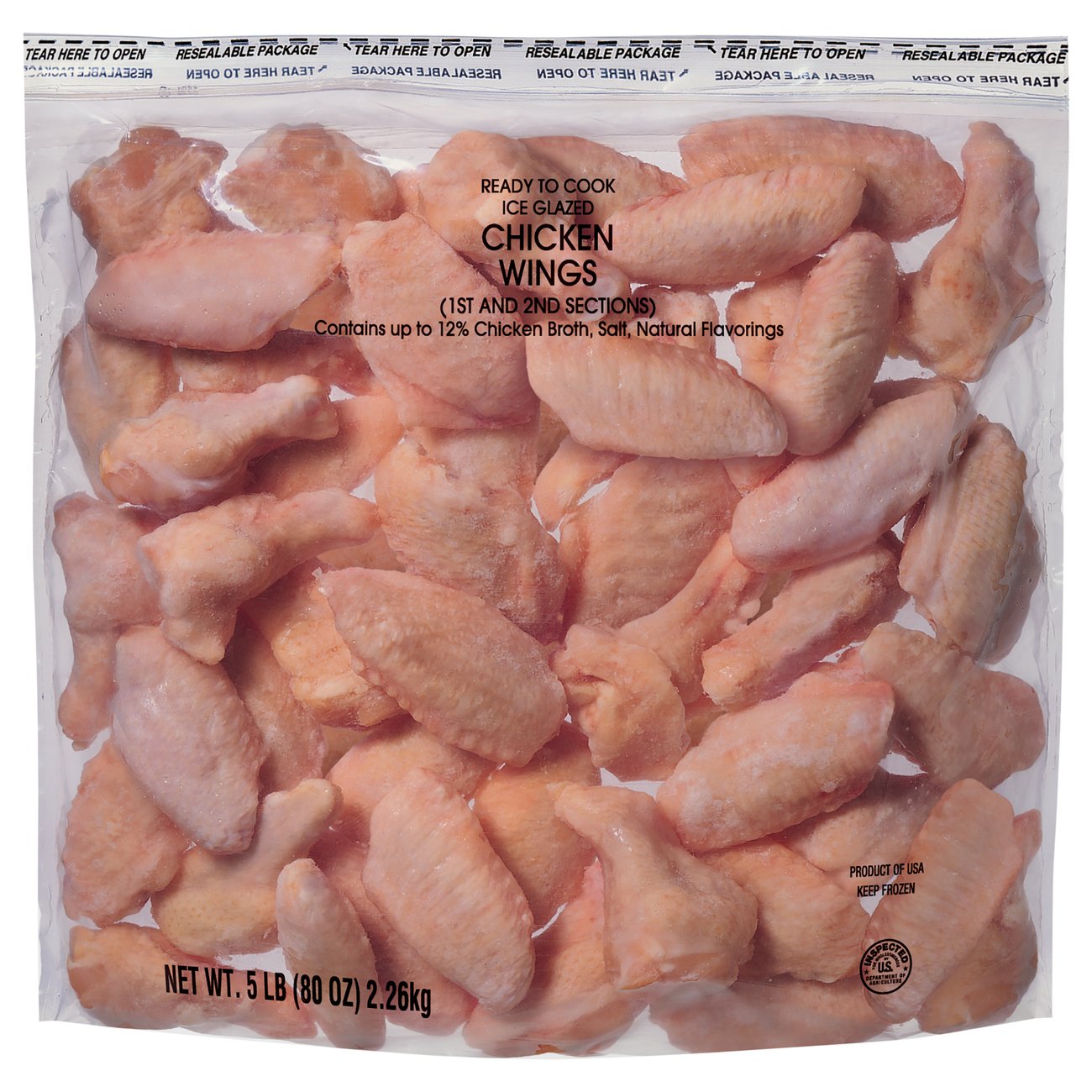 Individually Frozen Chicken Wing Sections - Koch Foods