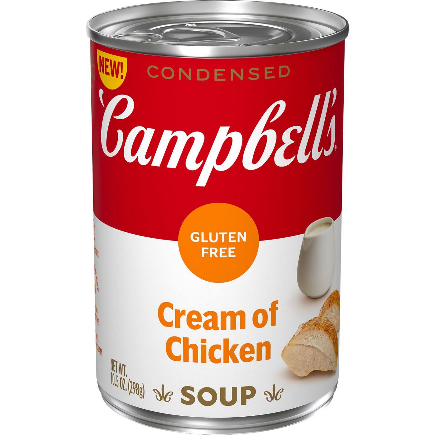 Campbells Gluten Free Cream Of Chicken Soup Shop Soups And Chili At H E B
