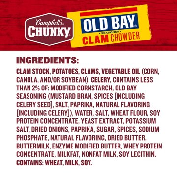 Campbell's Chunky Seasoned Clam Chowder