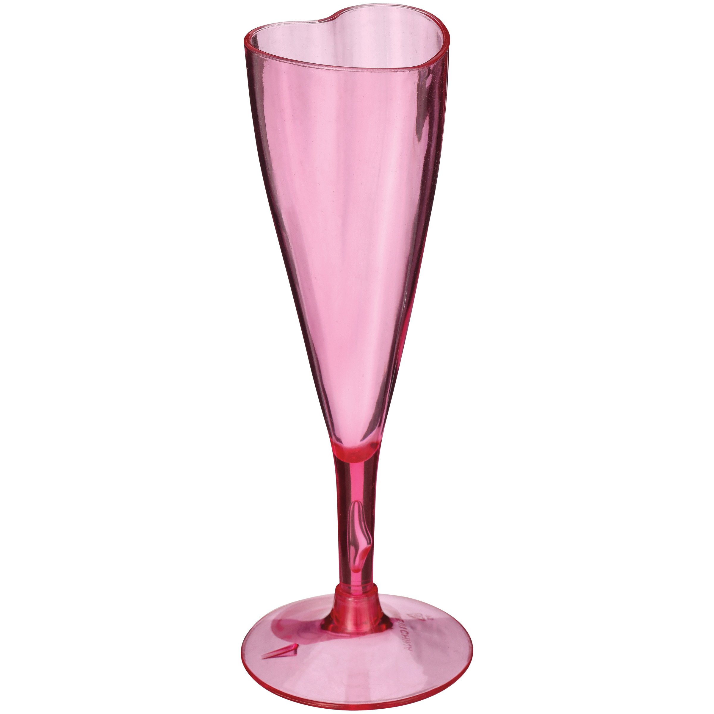 Buy Pink Set of 2 Heart Champagne Flutes Set of 2 Flute Glasses