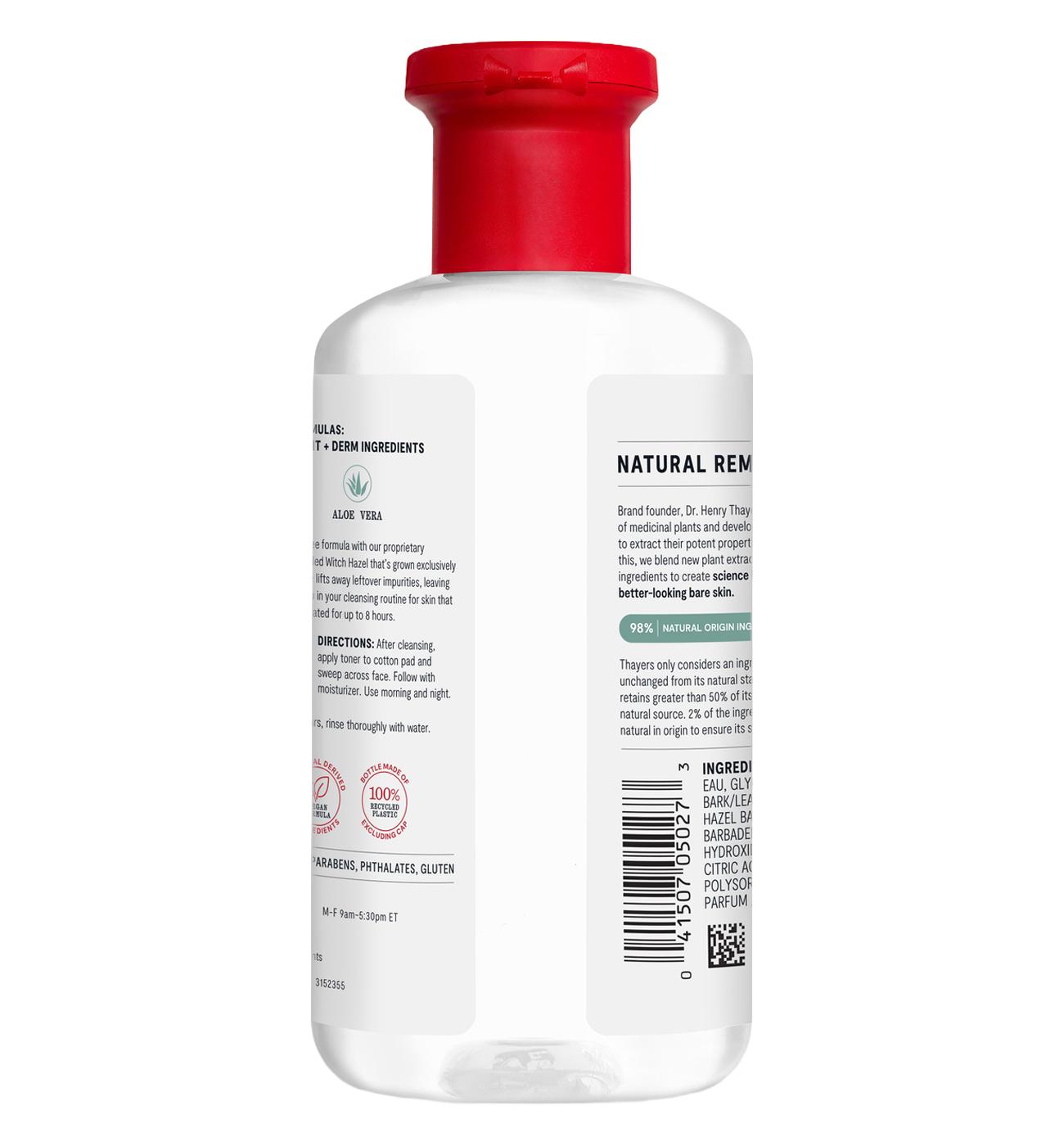 Thayers Witch Hazel Facial Toner - Original, Alcohol Free; image 4 of 4