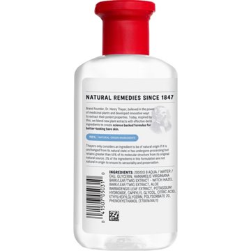 Thayers Witch Hazel Facial Toner - Unscented, Alcohol Free, 8.5 oz
