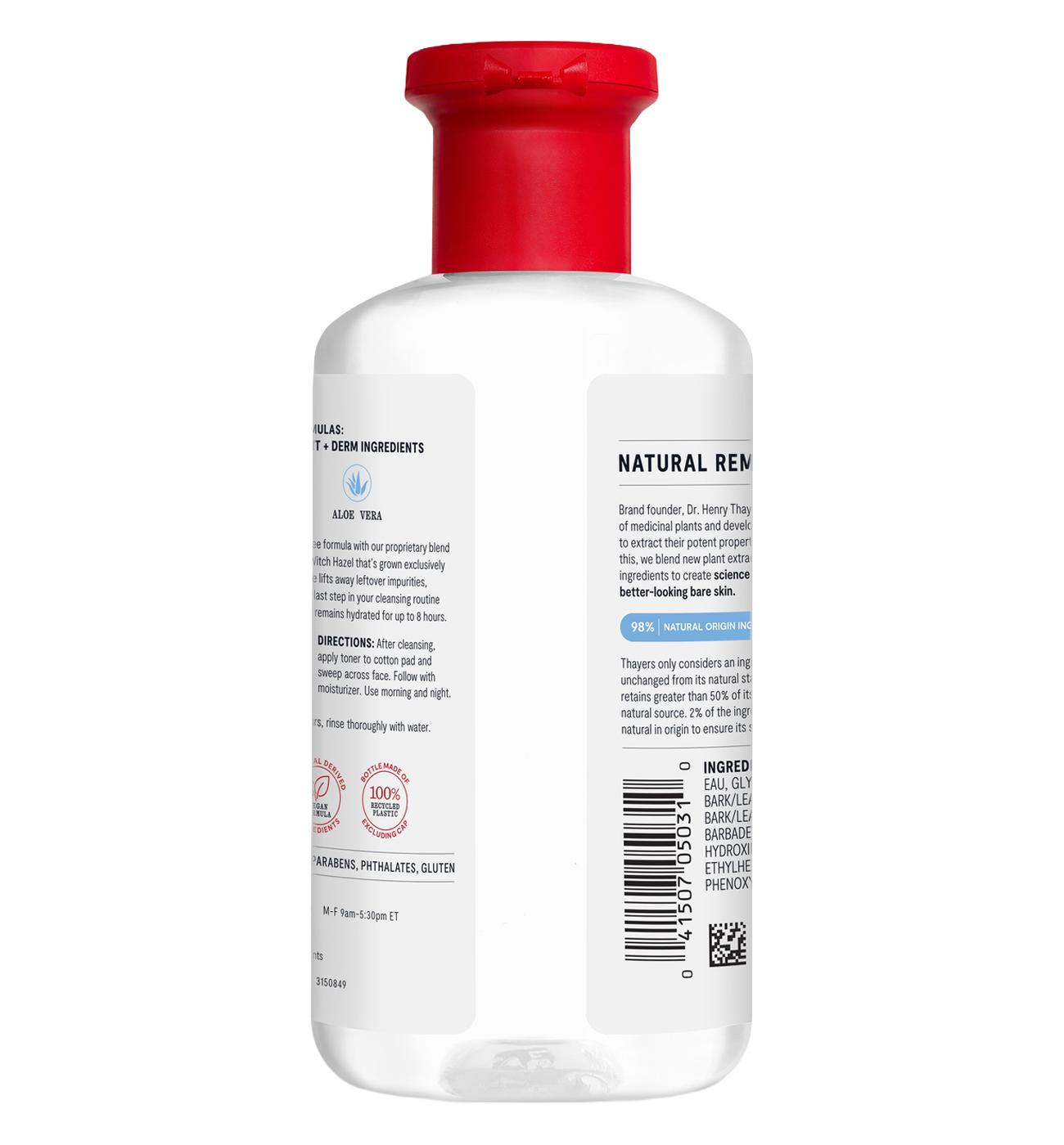 Thayers Witch Hazel Facial Toner - Unscented, Alcohol Free; image 6 of 6