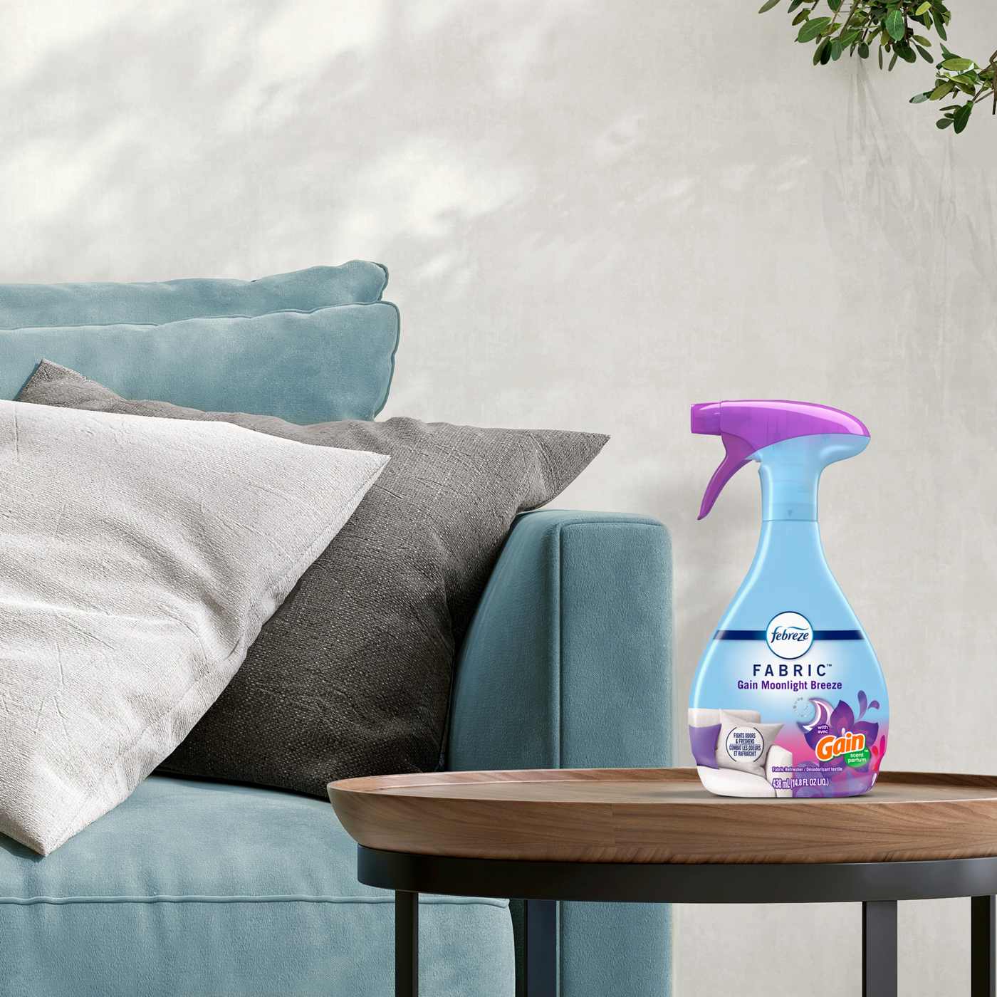 Febreze Fabric Refresher Spray - Moonlight Breeze with Gain Scent; image 8 of 11