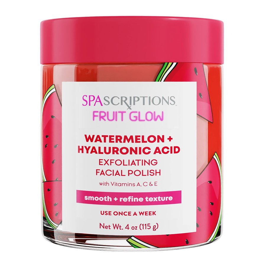 SpaScriptions Fruit Glow Exfoliating Facial Polish Watermelon