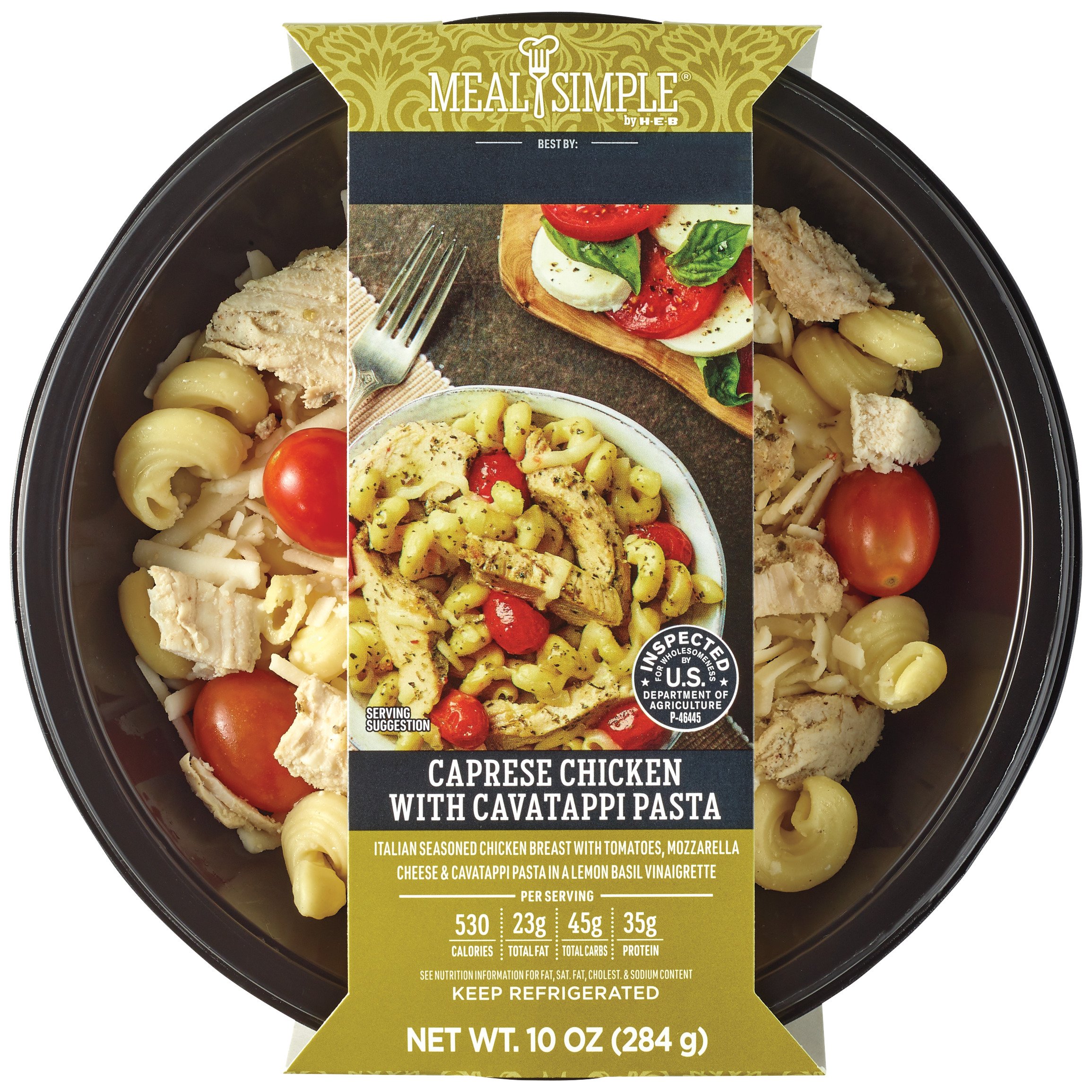 Meal Simple by H-E-B Poblano Chicken Pasta Bowl - Shop Entrees & Sides at  H-E-B