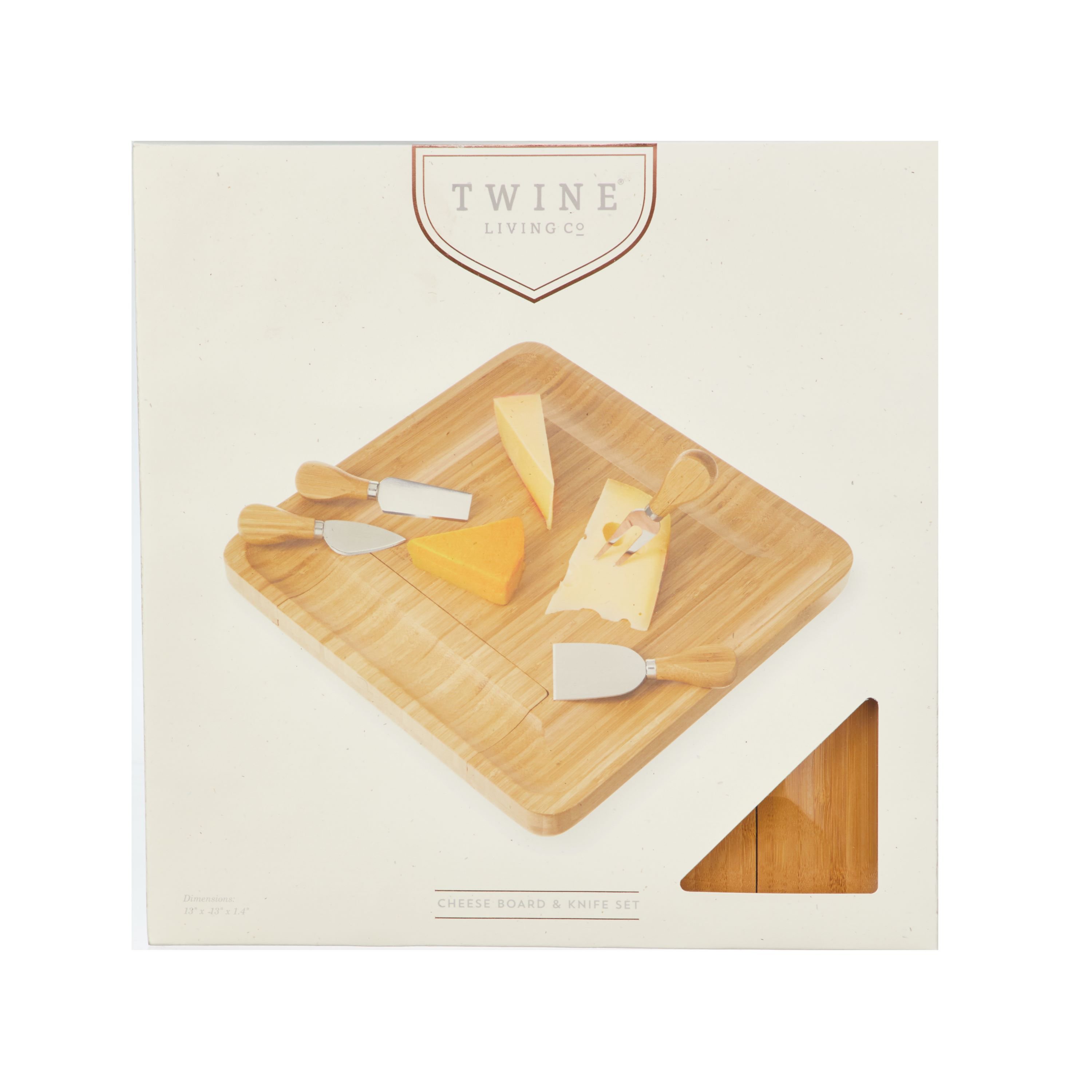 Twine Cheese Board & Knife Set Shop Serving dishes at HEB