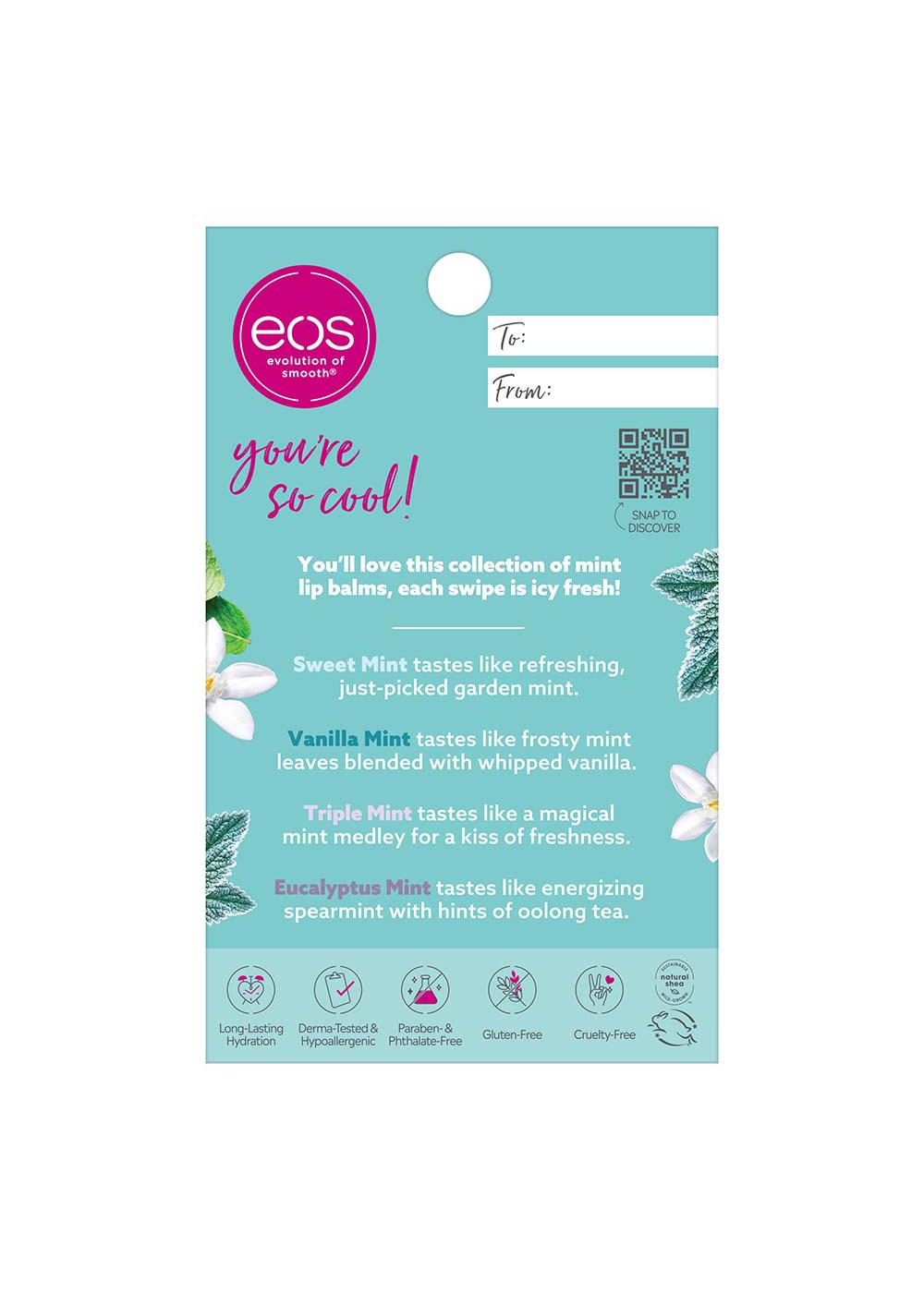 eos The Minty Cool Super Soft Shea Lip Balm - Total Refresh-Mint; image 2 of 2