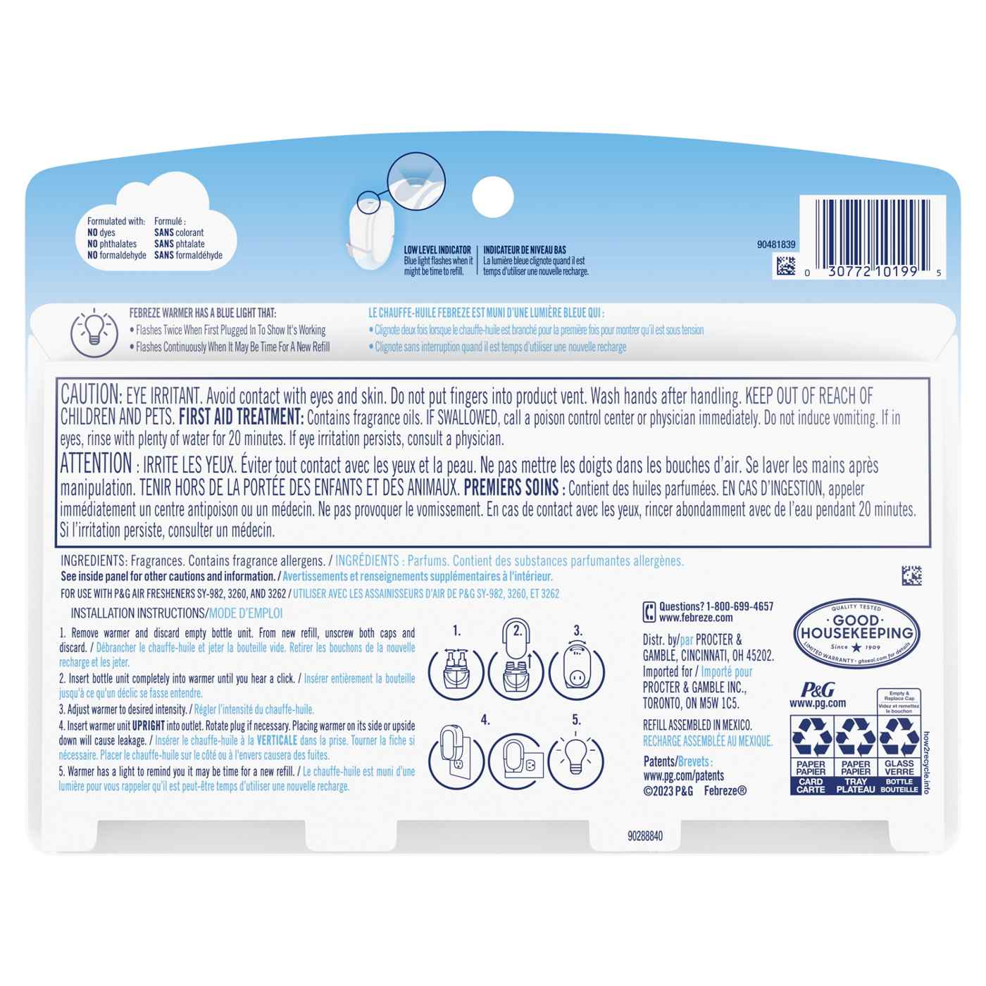 Febreze Scented Oil Refill Variety Pack; image 2 of 10