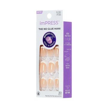 KISS imPRESS Press-On Manicure - Model, 30 ct