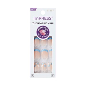 KISS imPRESS Press-On Manicure - Snooze, 30 ct