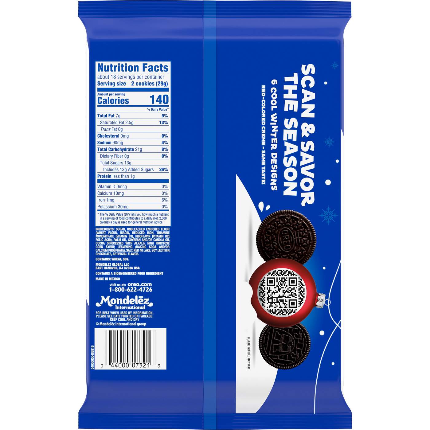 OREO Limited Edition Holiday Chocolate Sandwich Cookies  ; image 9 of 9