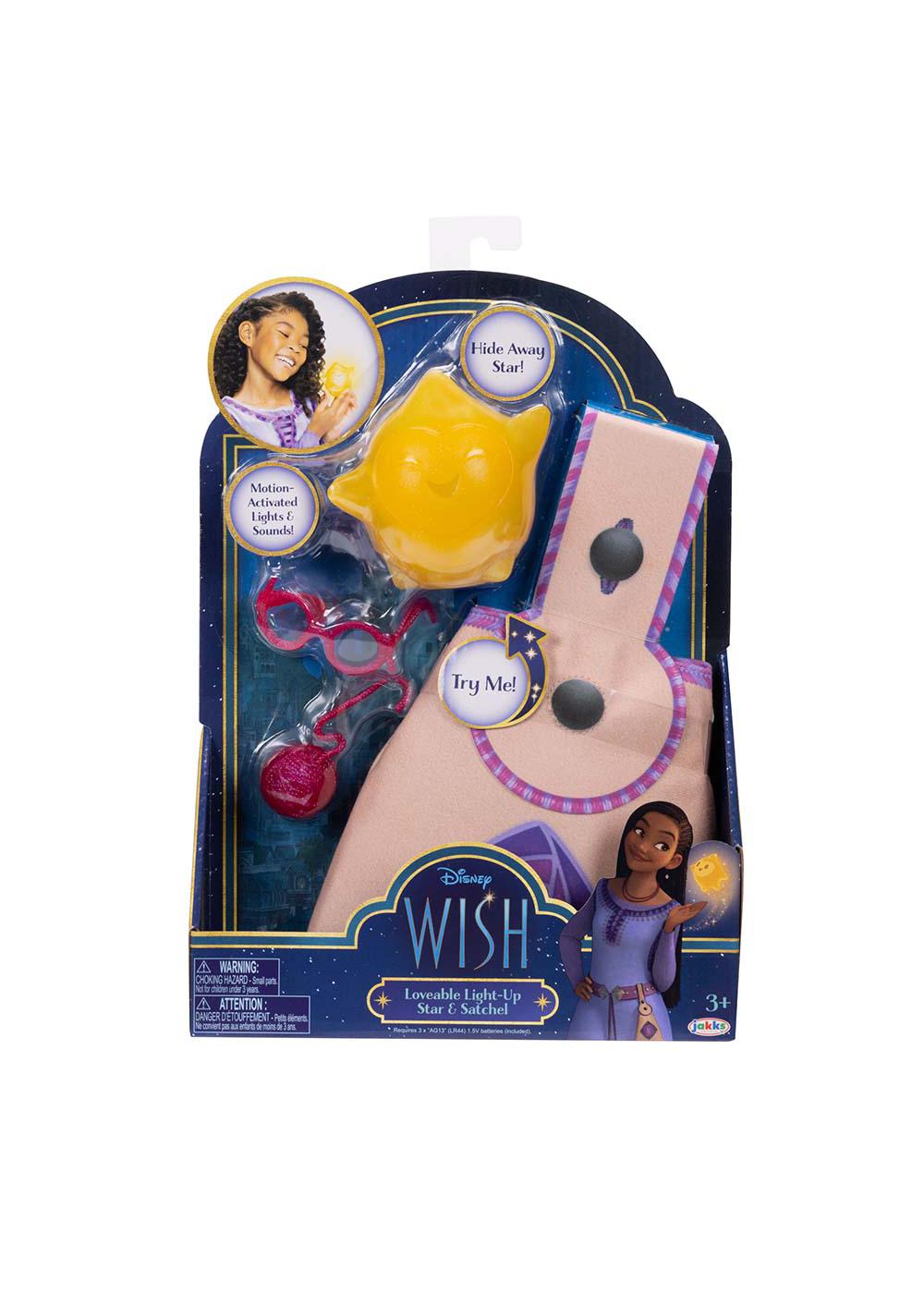 Disney Wish Loveable Light-Up Star & Satchel; image 1 of 3