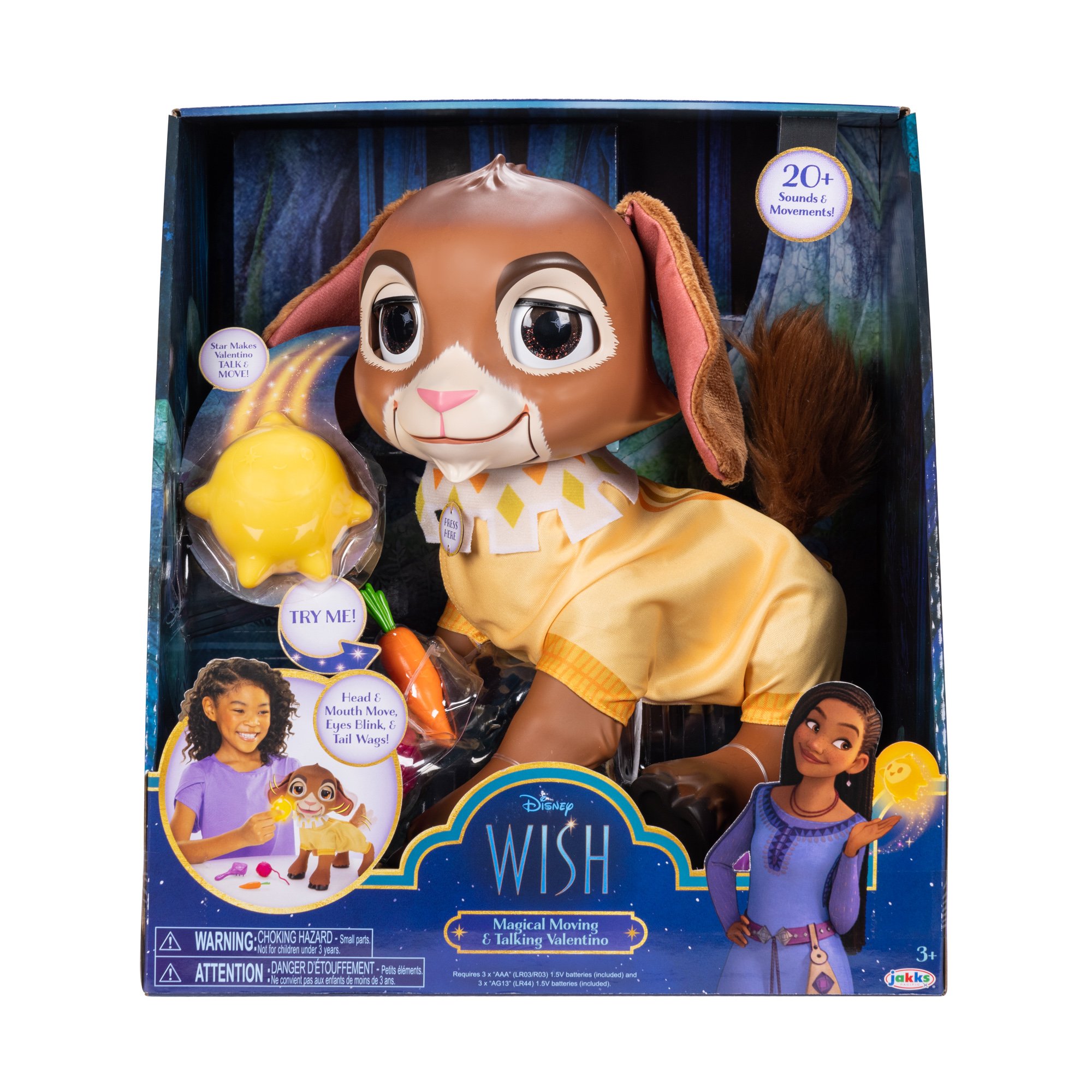 Disney Wish Magical Moving And Talking Valentino Shop Action Figures And Dolls At H E B 