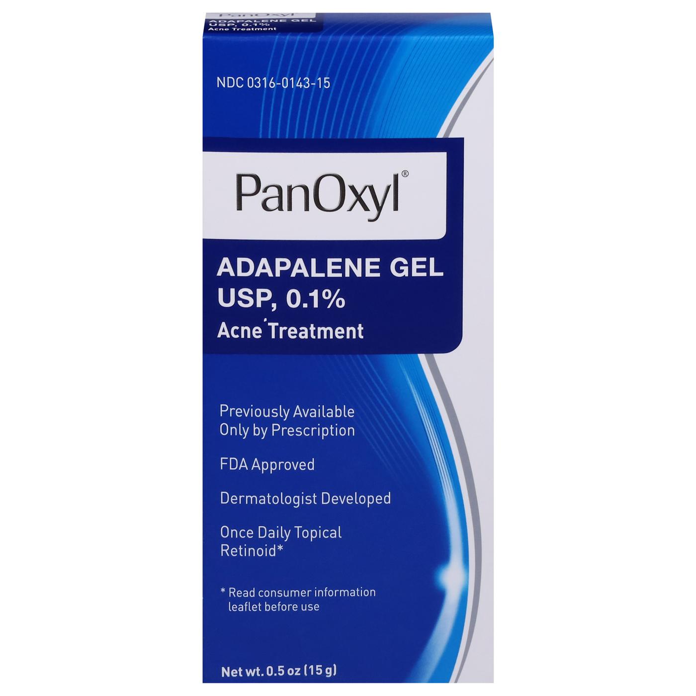 PanOxyl Adapalene Gel Acne Treatment; image 1 of 4