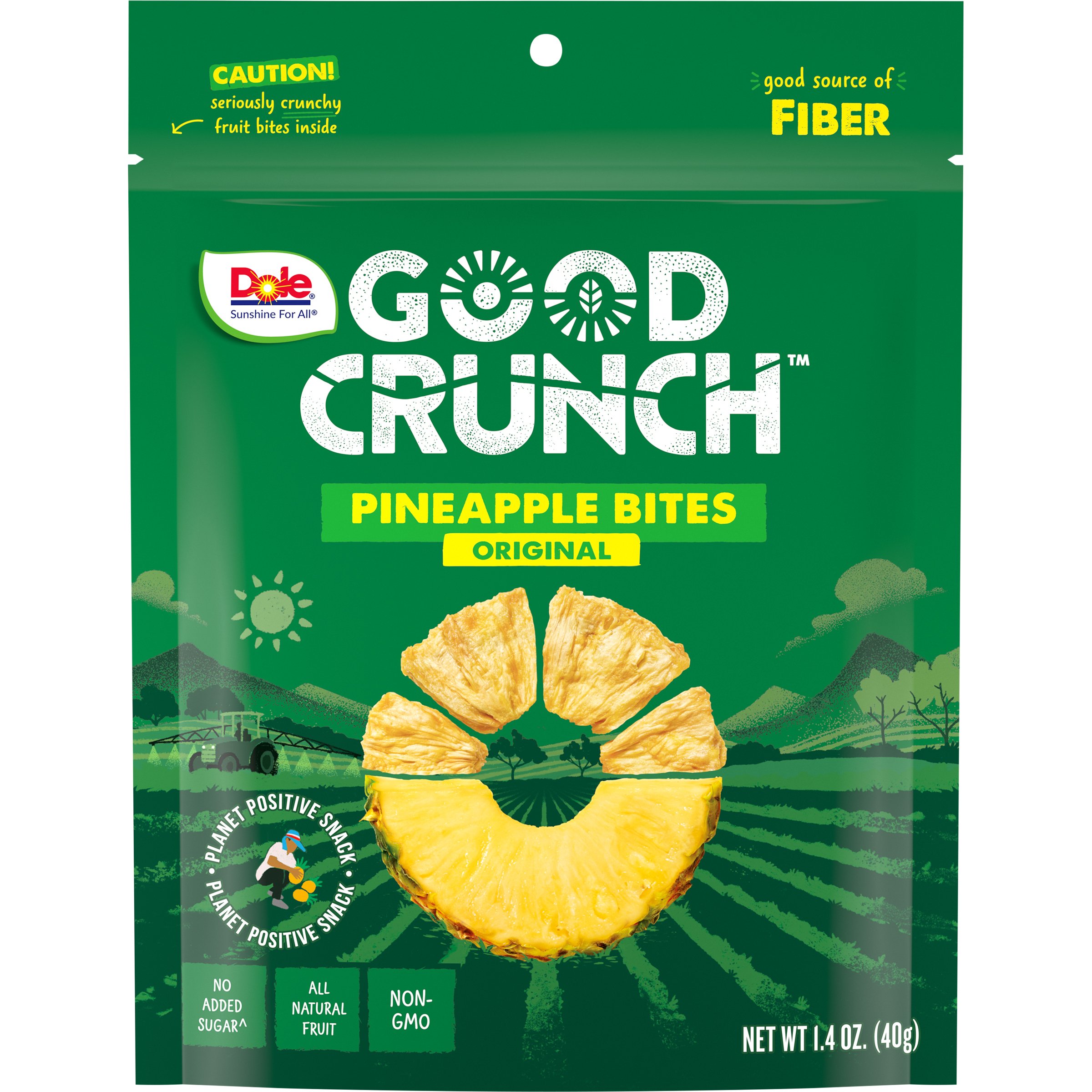 Dole Good Crunch Pineapple Bites - Shop Tropical & Specialty At H-E-B