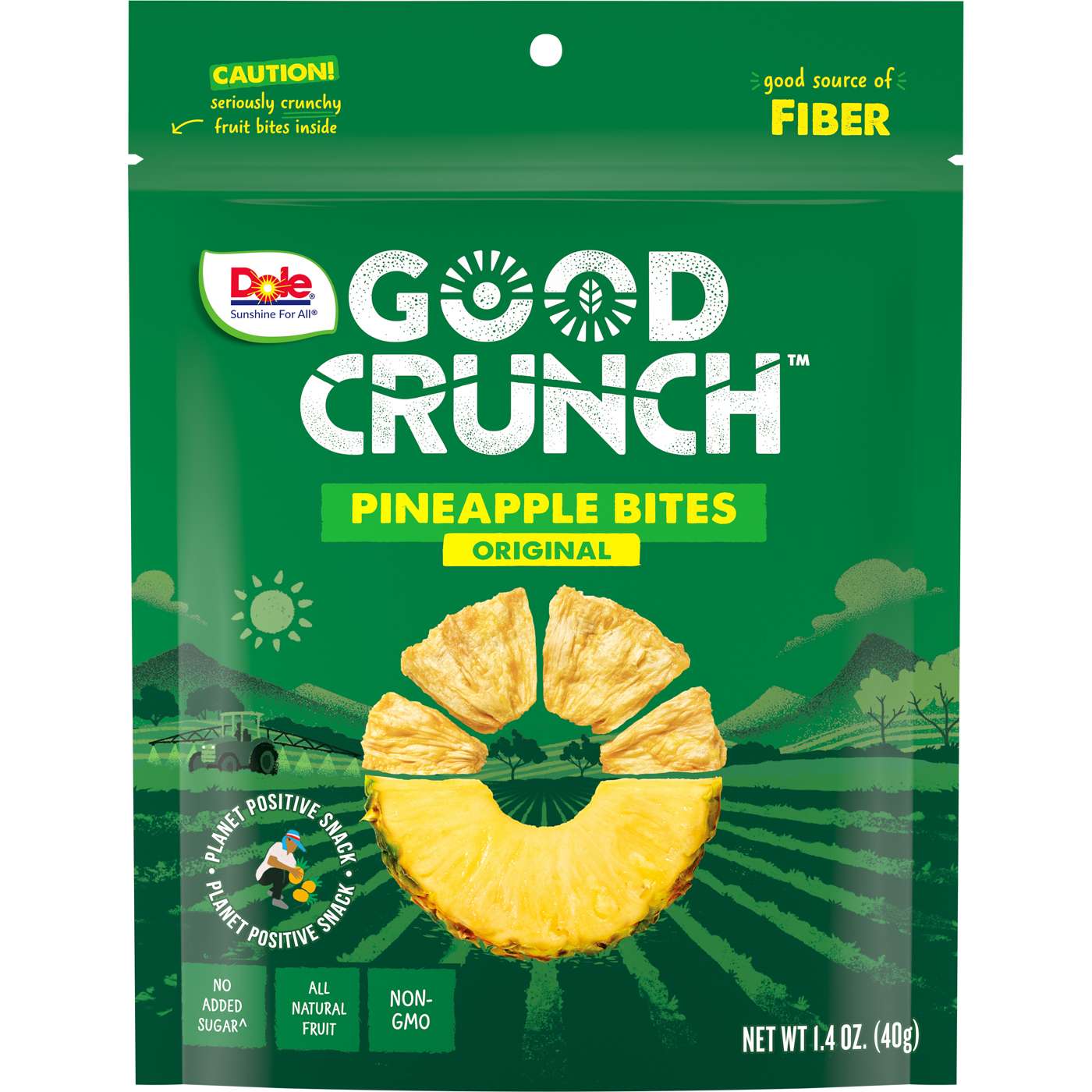 Dole Good Crunch Pineapple Bites; image 1 of 2