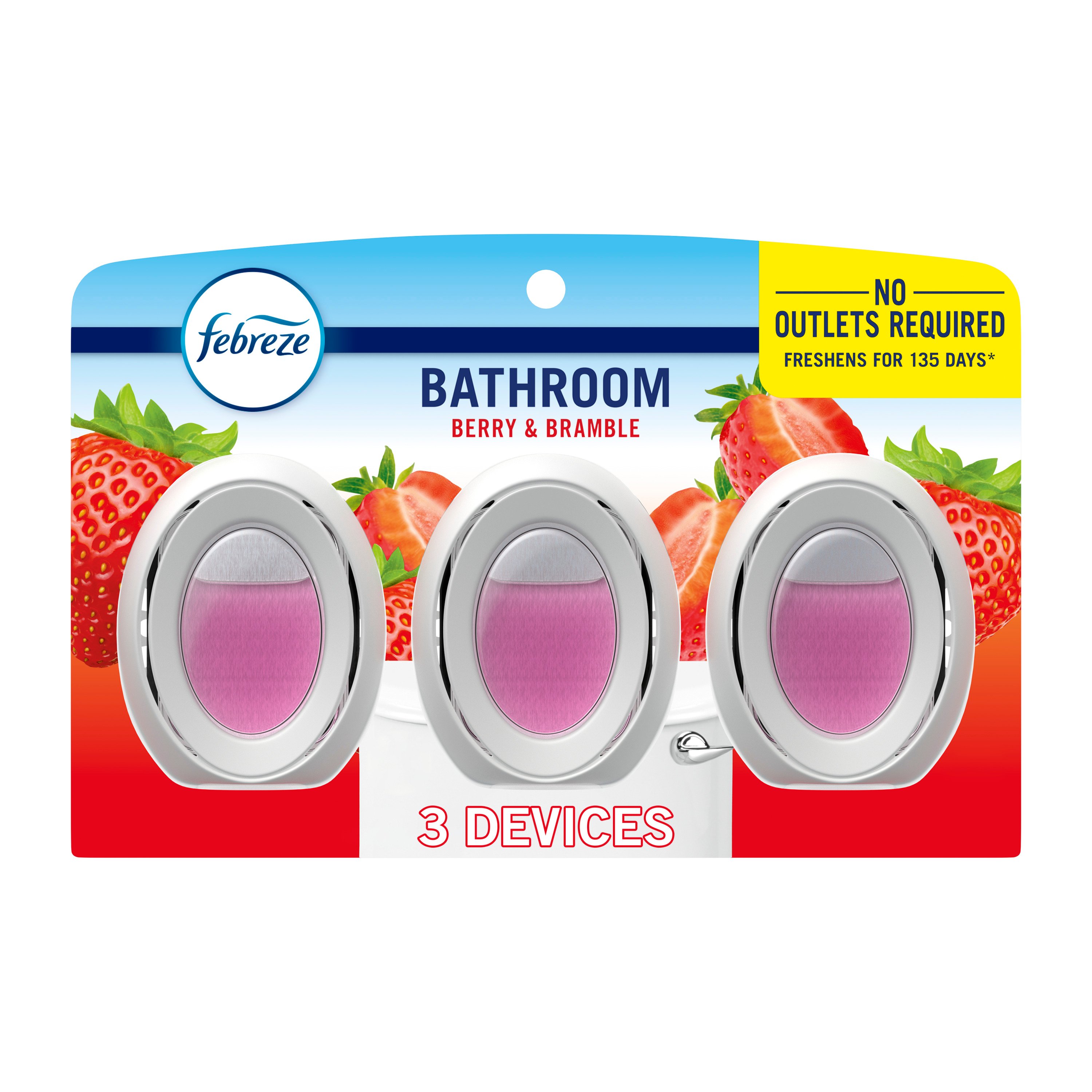 Febreze Bathroom Air Freshner - Berry & Bramble - Shop Air fresheners ...