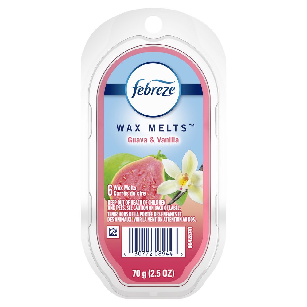 Febreze Guava & Vanilla Wax Melts Shop Scented oils & wax at HEB