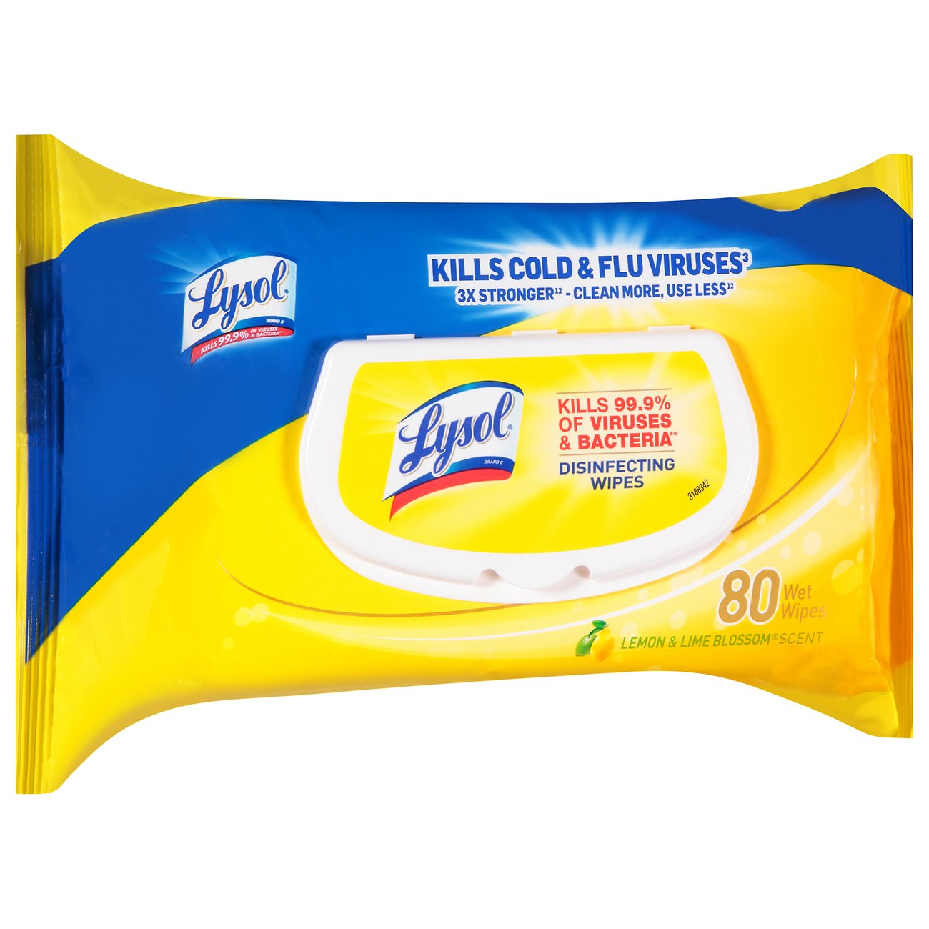 Lysol Lemon & Lime Blossom Disinfecting Wipes Shop at HEB