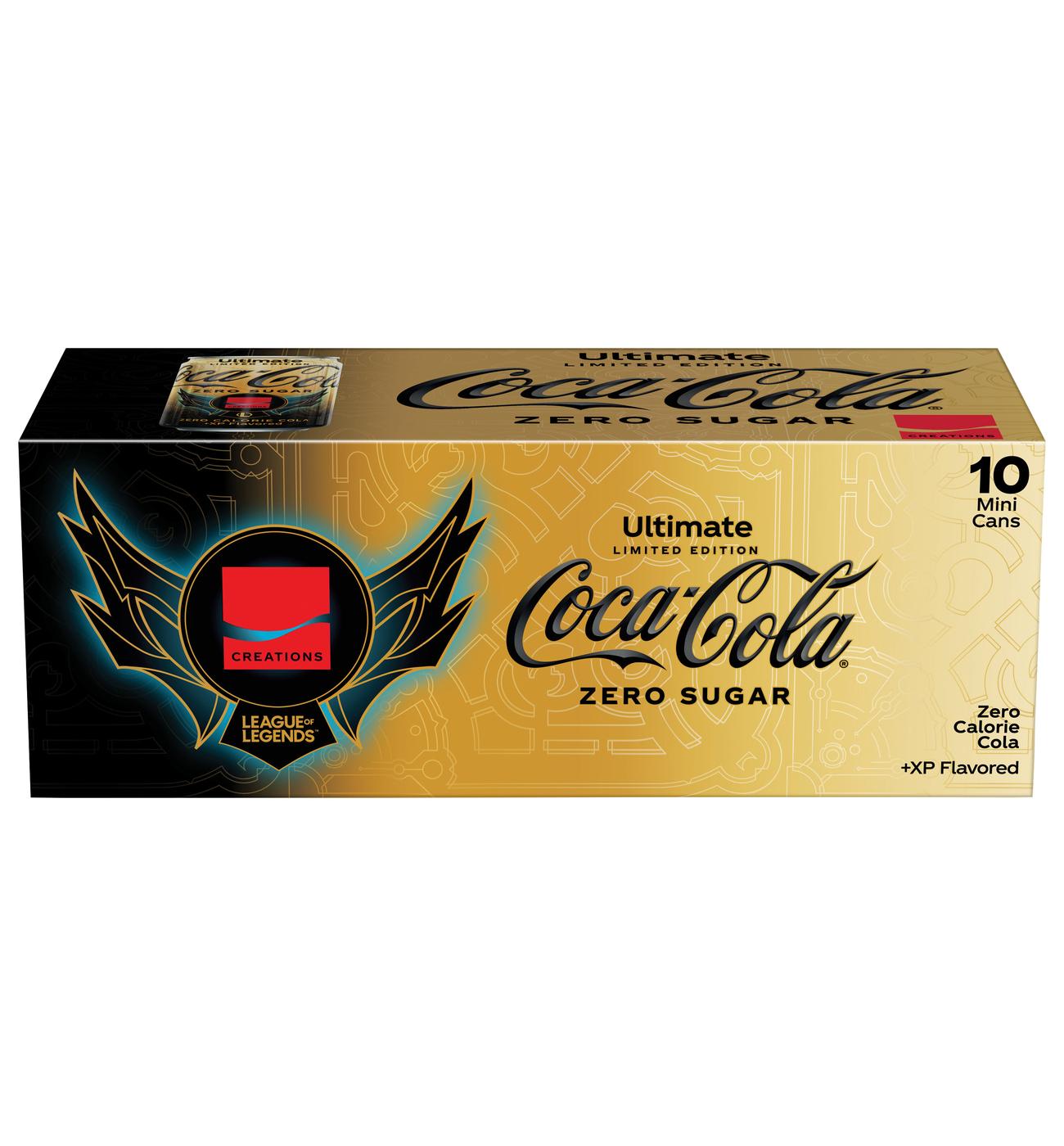 Coca-Cola Creations Ultimate Limited Edition Zero Sugar Coke Mini 7.5 oz Cans; image 1 of 2