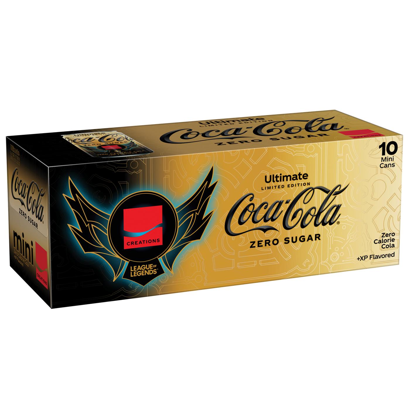 Coca-Cola Creations Ultimate Limited Edition Zero Sugar Coke Mini 7.5 oz Cans; image 2 of 2