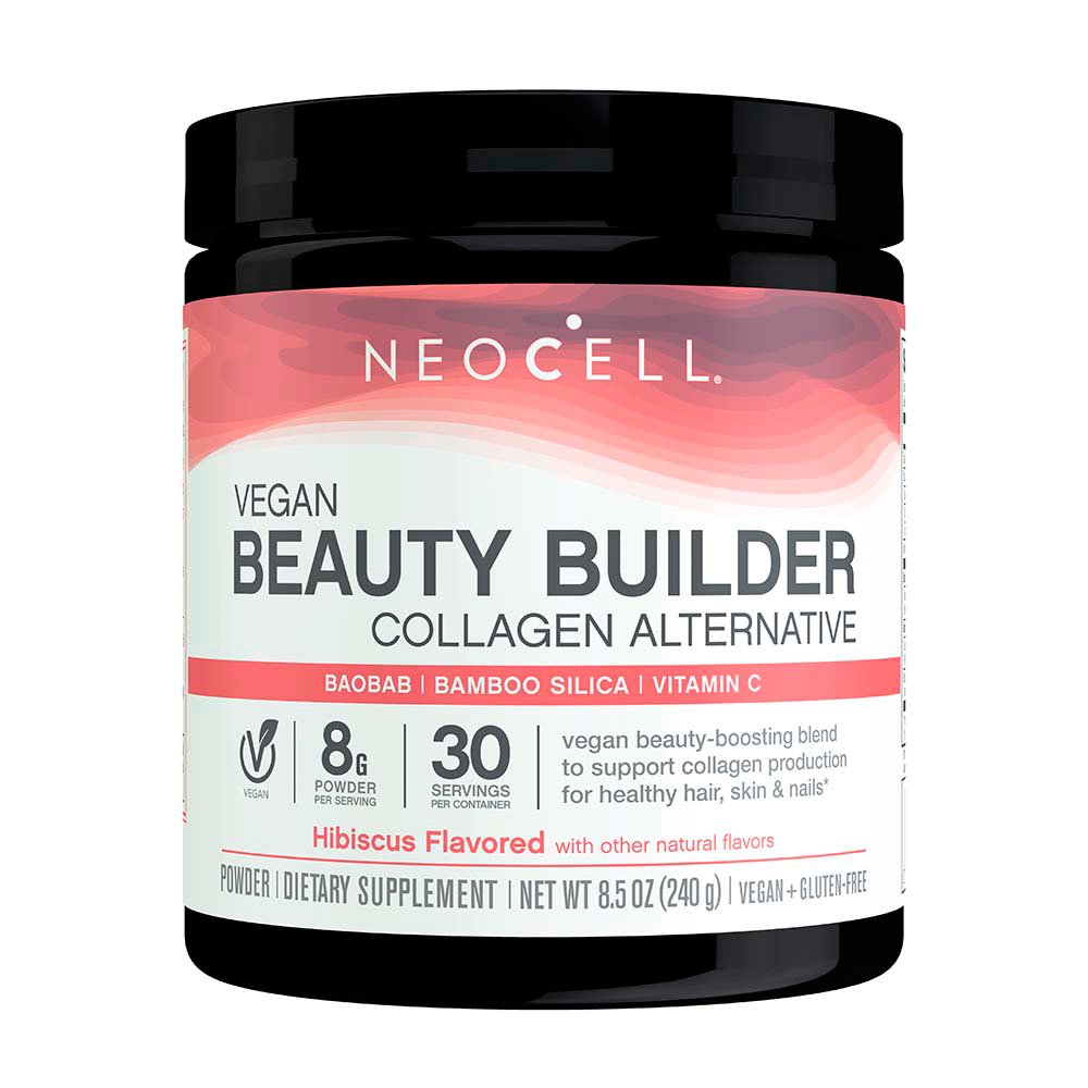 NeoCell Vegan Beauty Builder Collagen Alternative Powder - Hibiscus ...