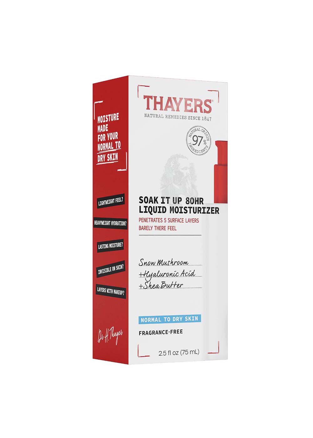 Thayers Soak It Up 80HR Liquid Moisturizer; image 1 of 2