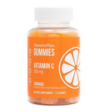 NaturesPlus Vitamin C Gummies - Orange, 75 ct