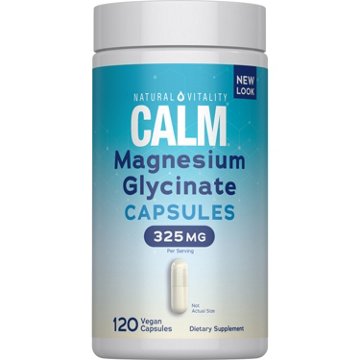 Natural Vitality Calm Calm Magnesium Glycinate Capsules, 120 ct