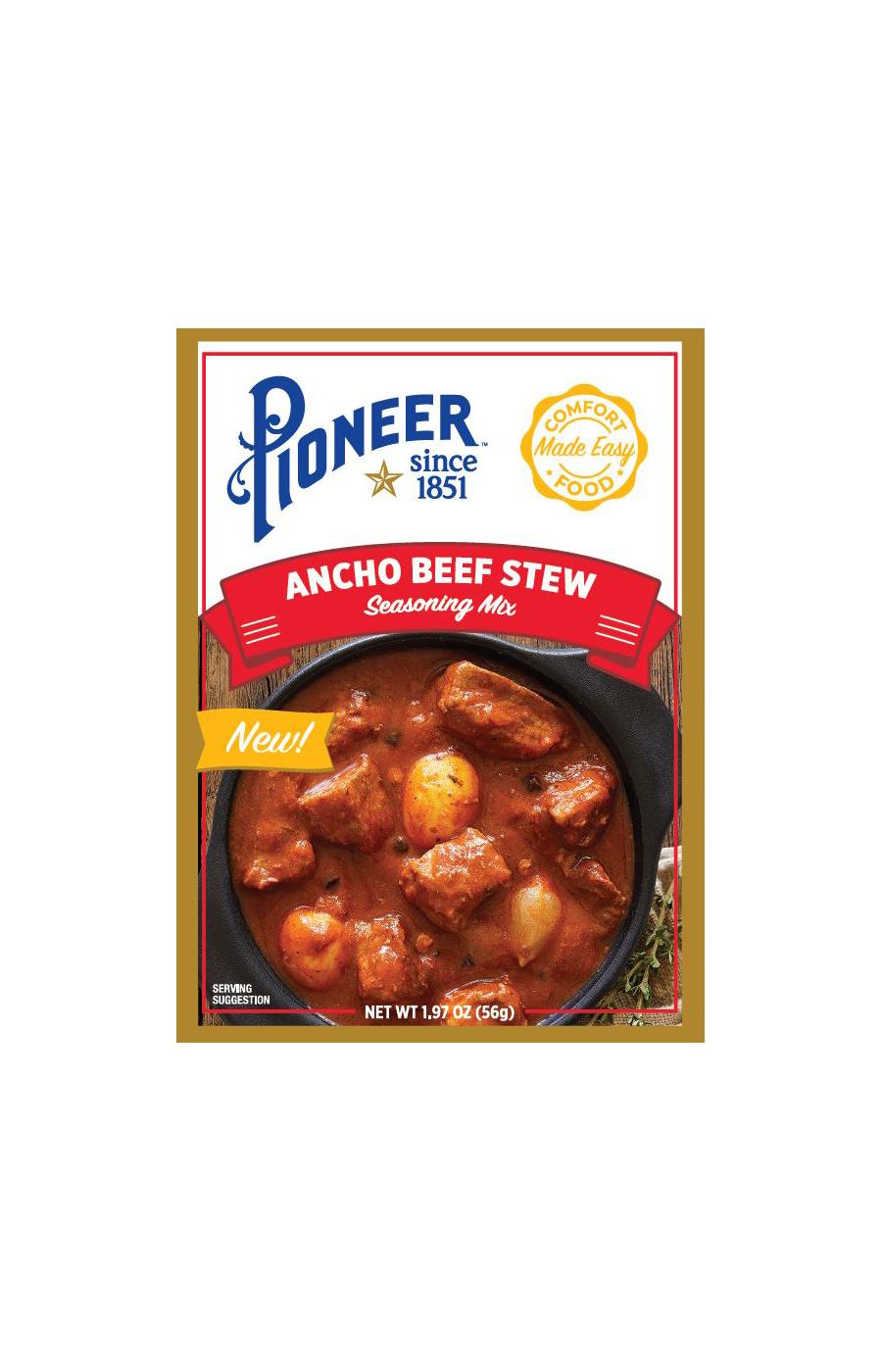 Pioneer Ancho Beef Stew Seasoning Mix; image 1 of 2