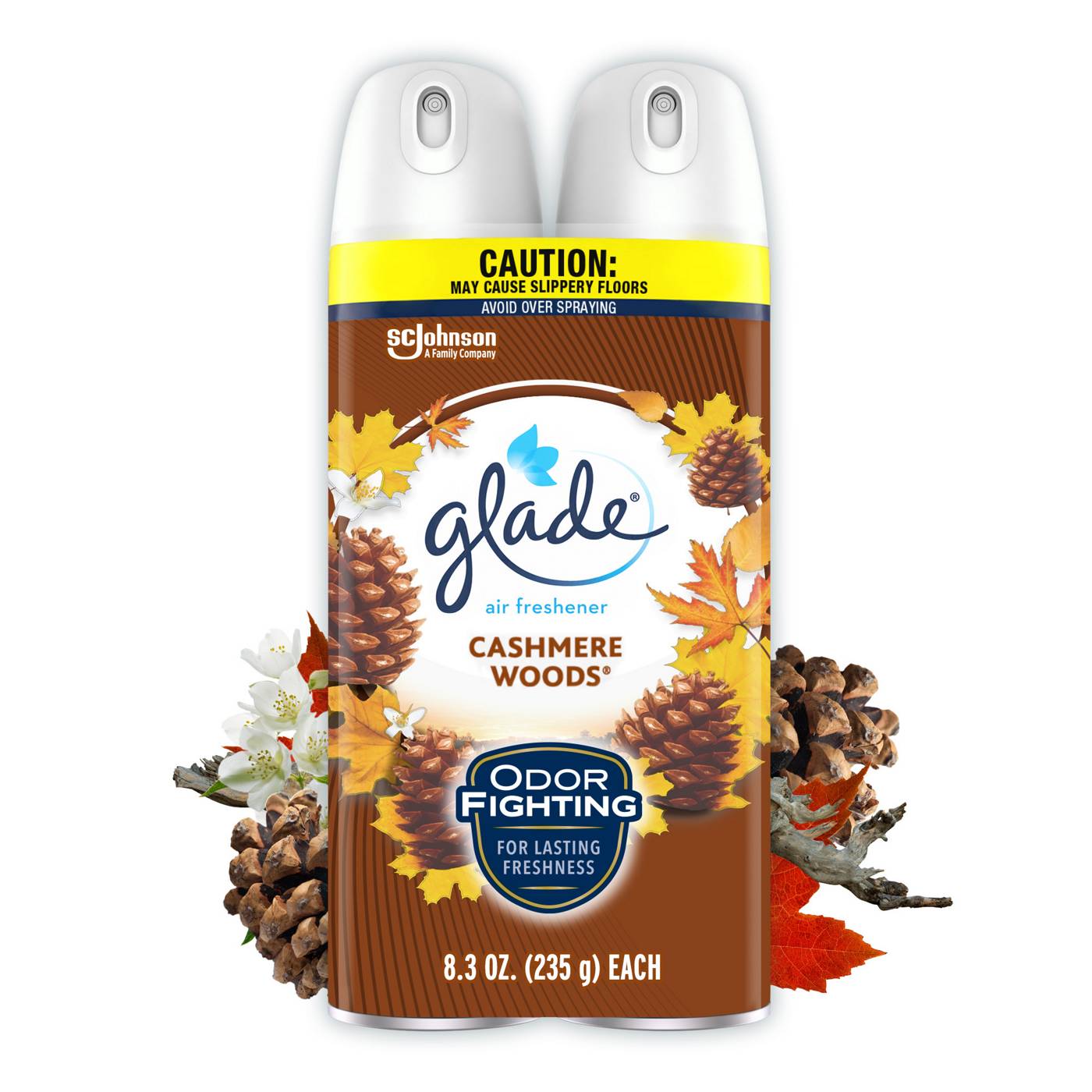 Glade Air Freshener Room Spray, Value Pack - Cashmere Woods; image 1 of 3