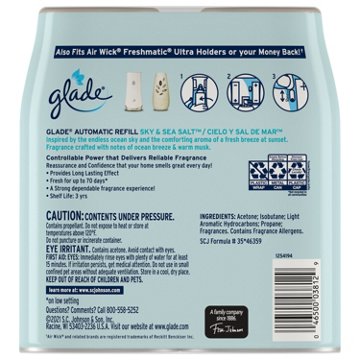 Glade Automatic Spray Refills Air Freshener - Sky & Sea Salt