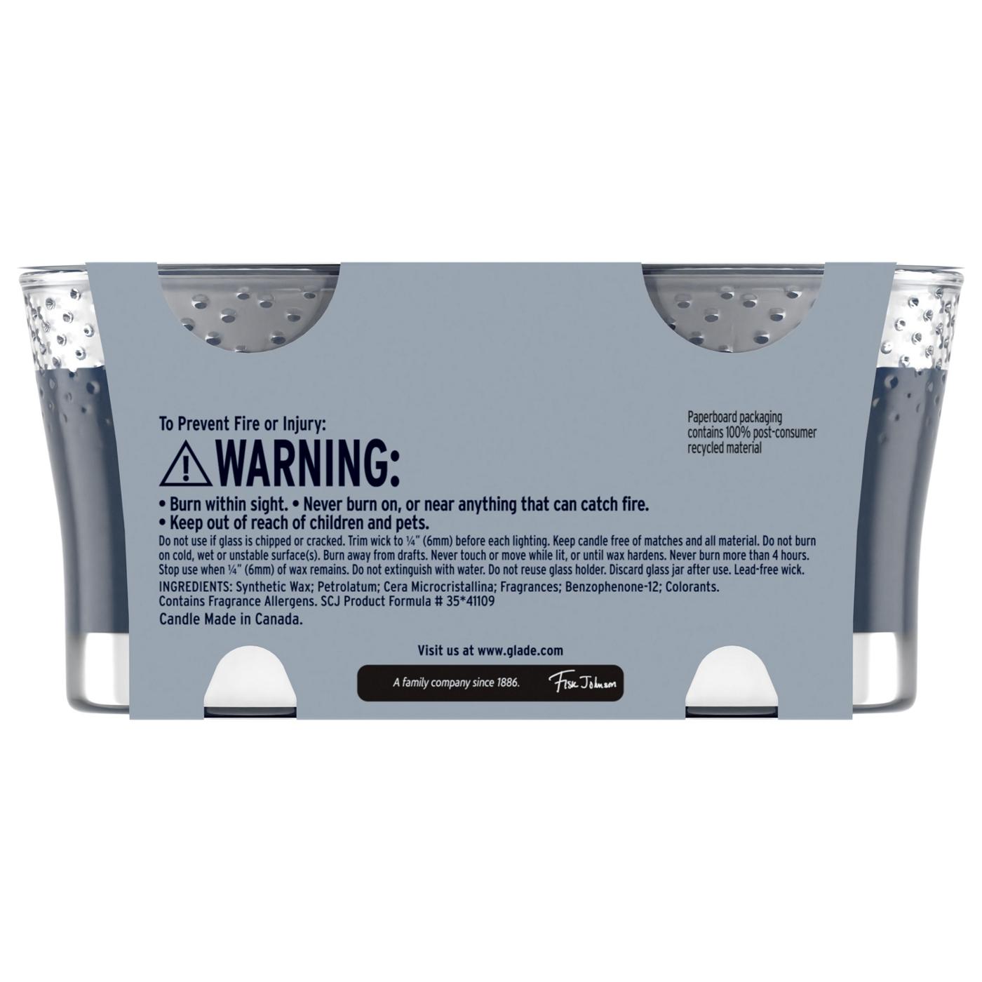 Glade Smooth Bourbon & Oak Candles, 2 pk; image 2 of 2