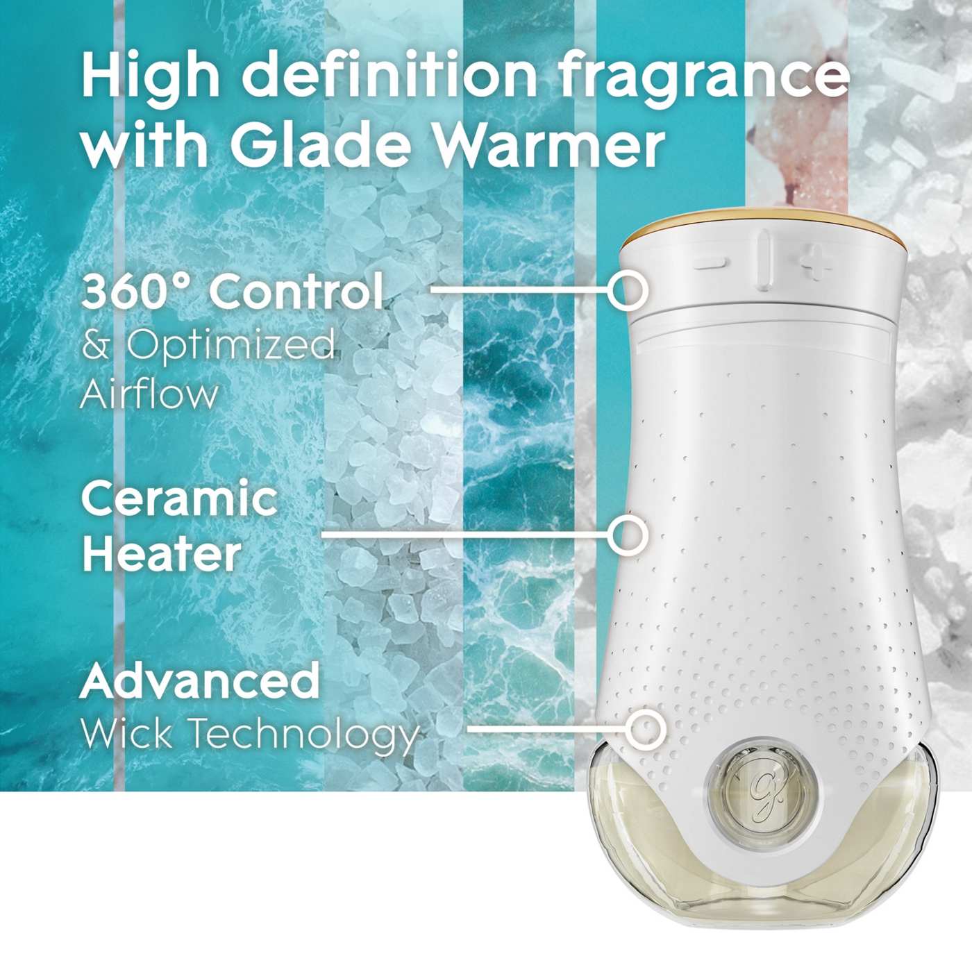 Glade PlugIns Scented Oil Air Freshener Refills - Sky & Sea Salt; image 9 of 14