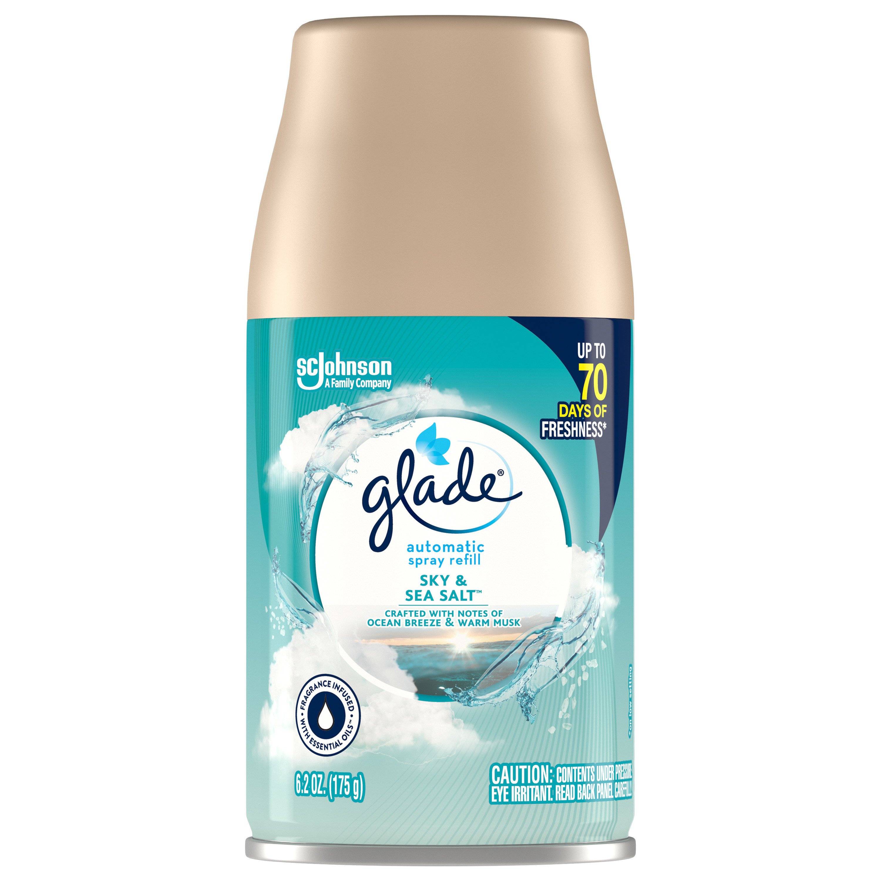 Glade Automatic Spray Refill Sky & Sea Salt Shop Scented Oils & Wax