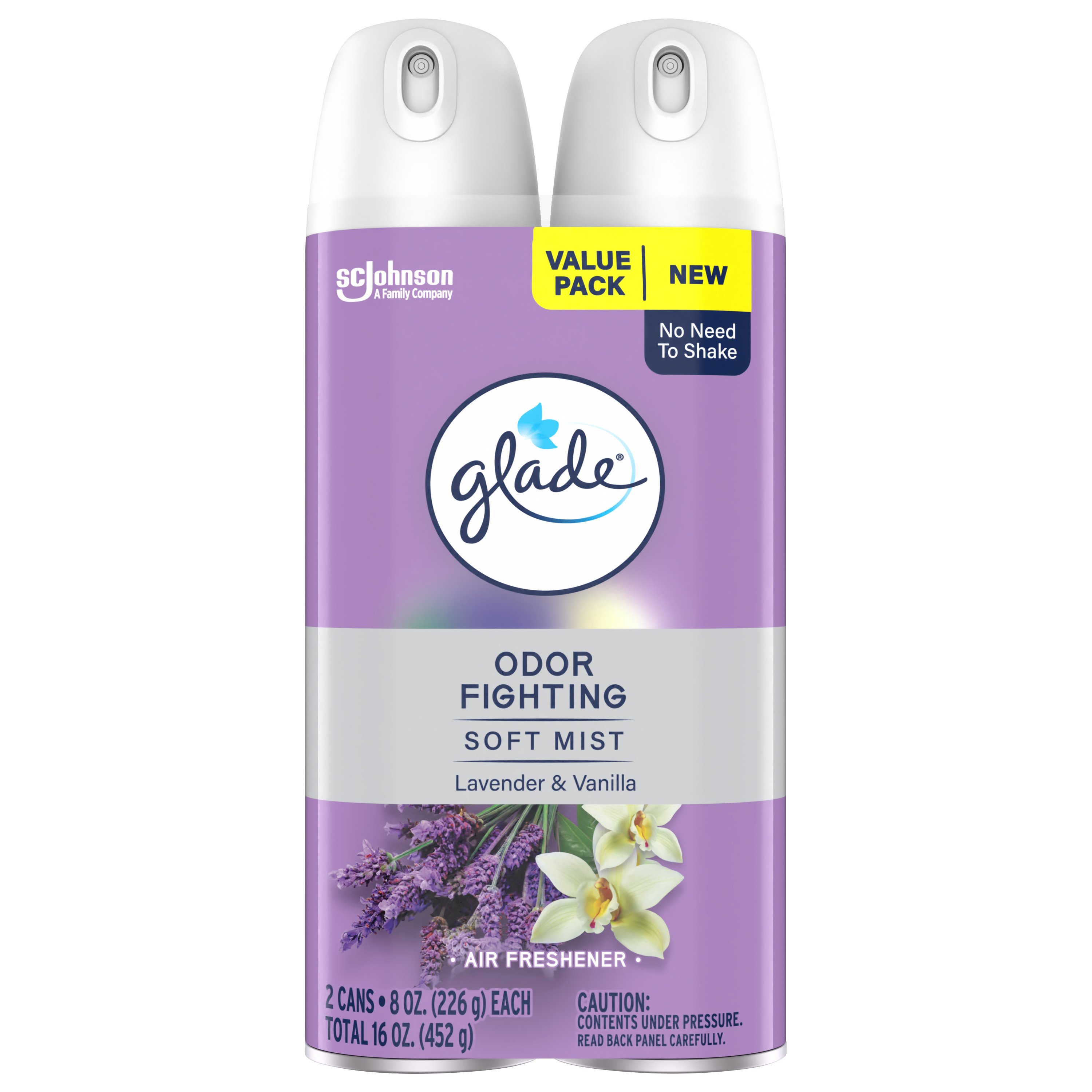 Glade Air Freshener Room Spray, Value Pack Lavender & Vanilla Shop