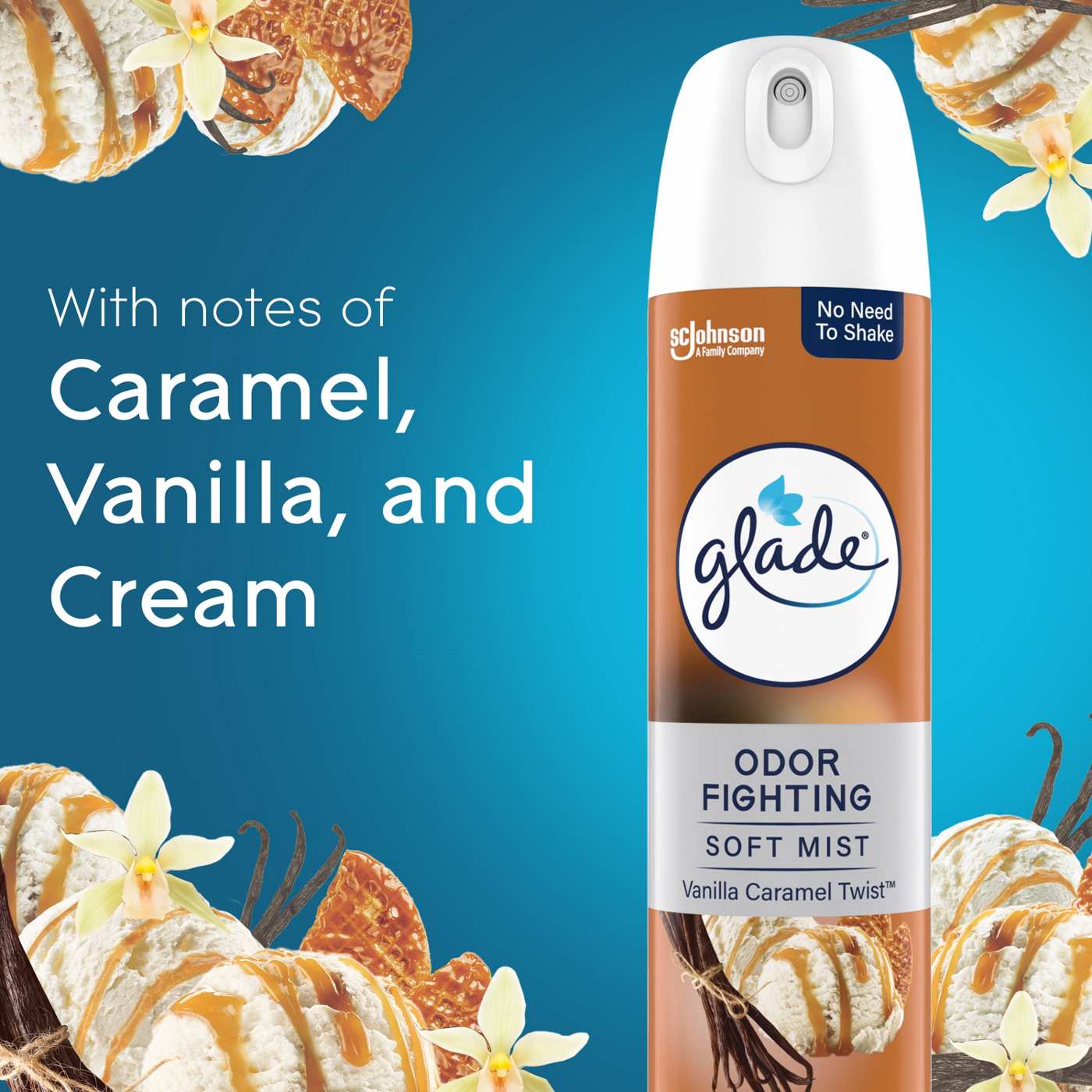 Glade Air Freshener Room Spray - Vanilla Caramel Twist; image 9 of 11