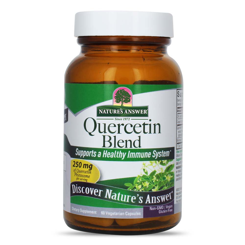Nature's Answer Quercetin Blend Vegetarian Capsules, 60 ct