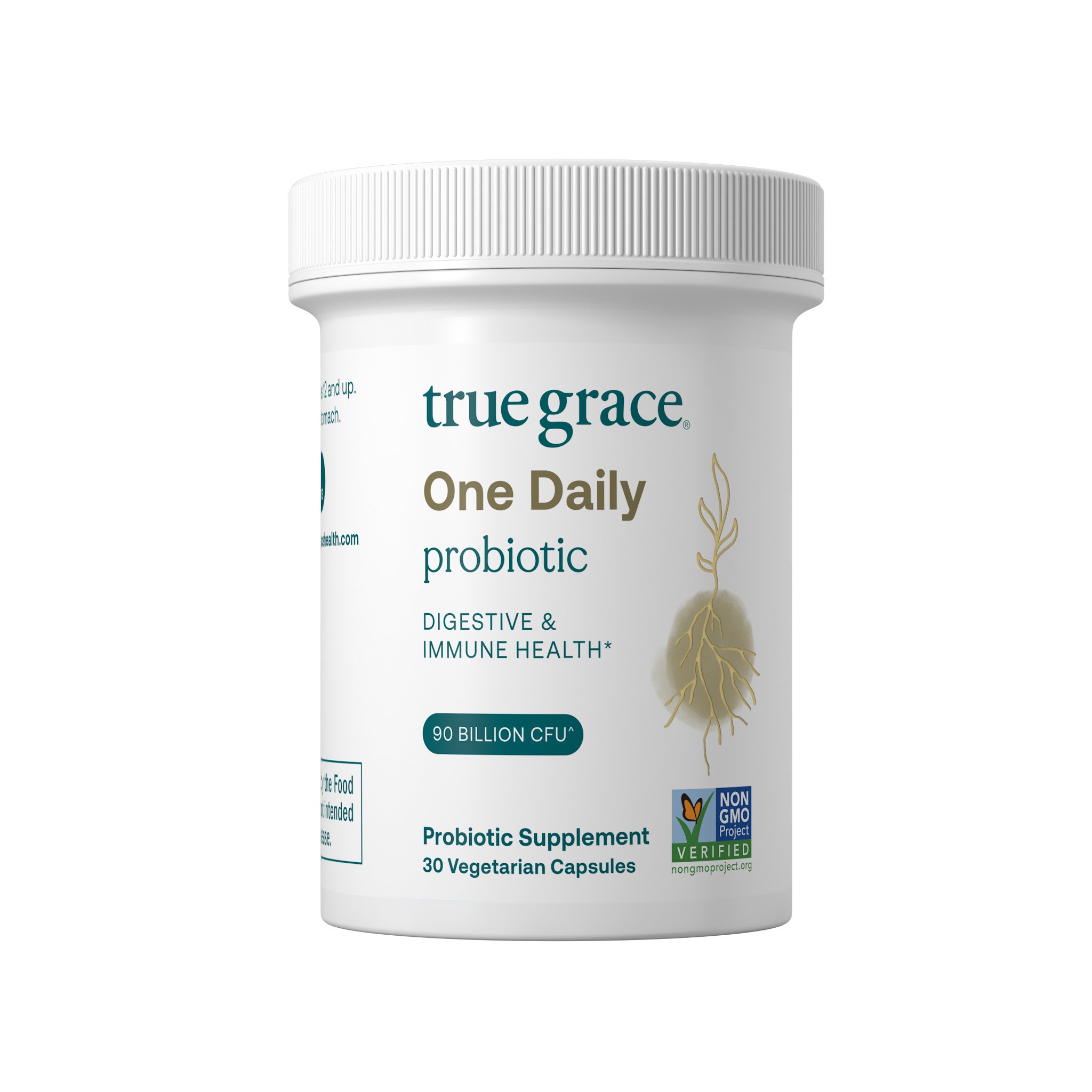 True Grace One Daily Probiotic Vegetarian Capsules, 30 ct