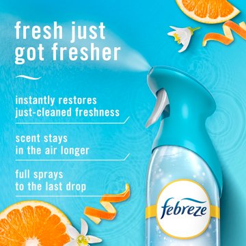 Febreze Air Mist Freshener Odor Fighting Room Spray - Refresh & Energize Scent