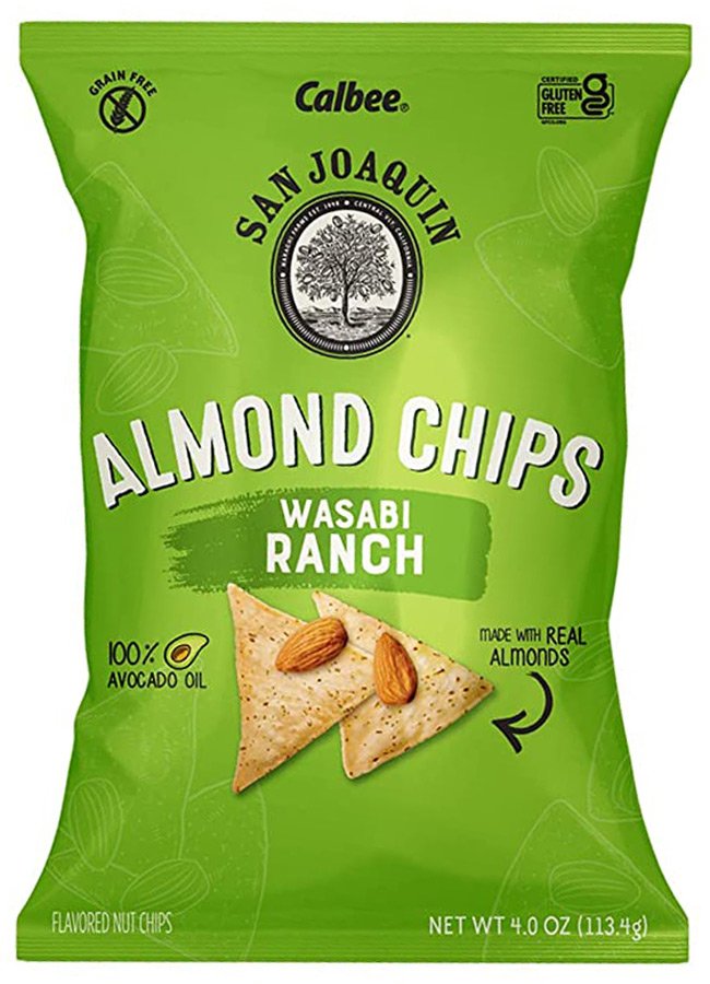 Christian Dela Rosa　青嵐、若竹　500g 100g San Joaquin Wasabi Ranch Almond Chips, 4 oz | Central Market