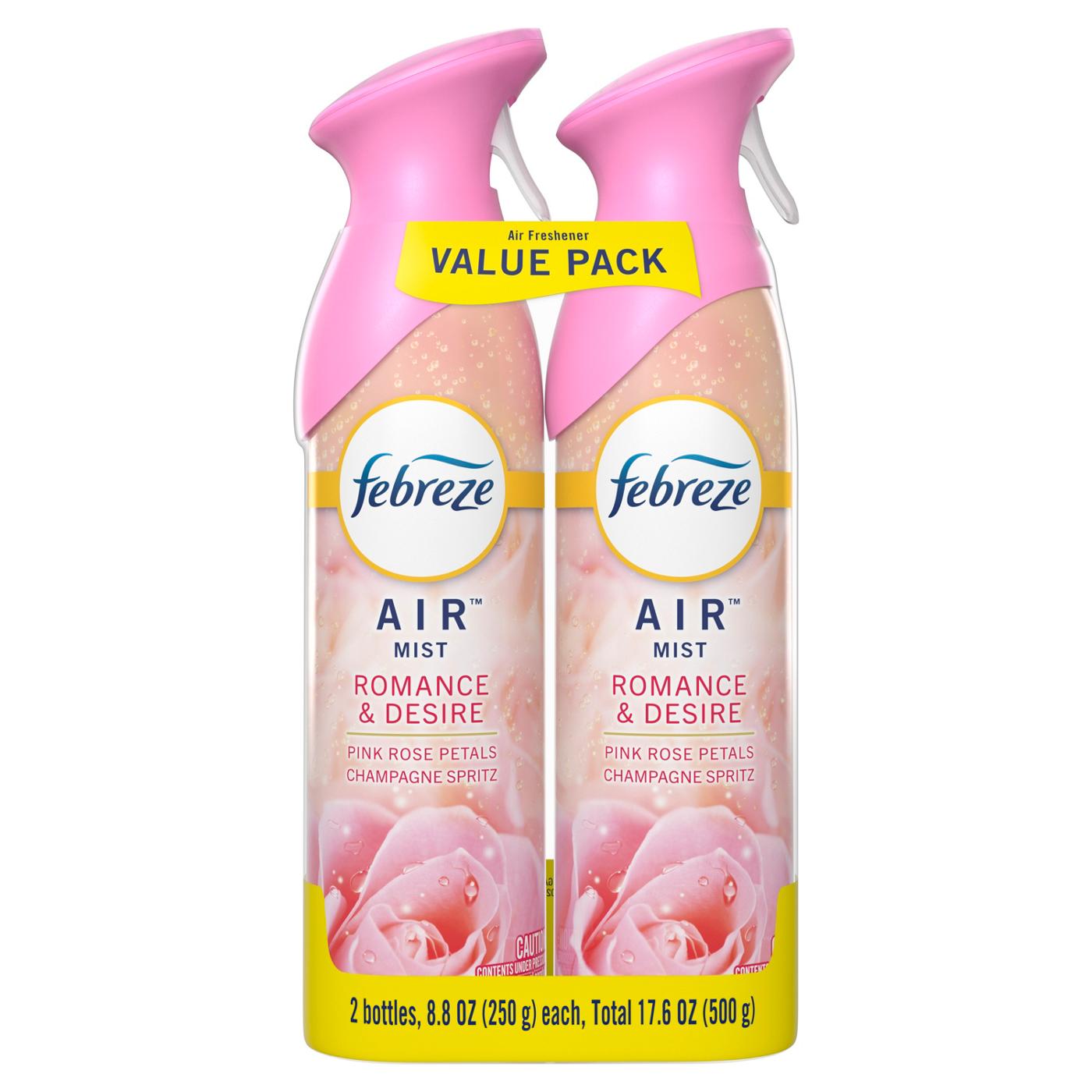 Febreze Air Freshener Spray - Odor-Fighting Room Spray - Romance & Desire Scent; image 8 of 10