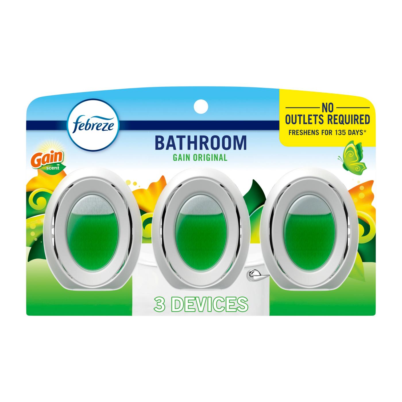 Febreze Small Spaces Gain Original Air Freshener; image 1 of 6