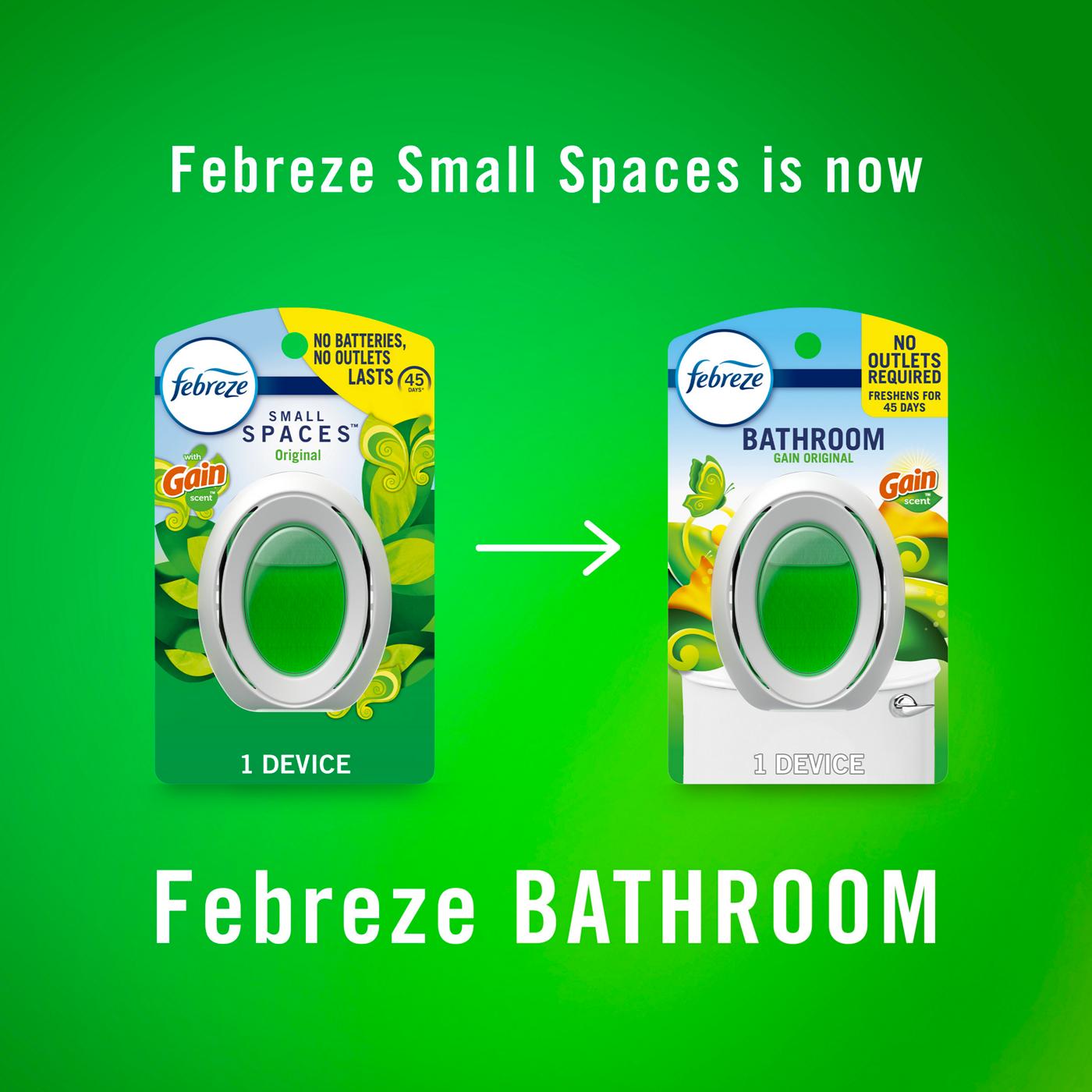 Febreze Bathroom Air Freshener - Gain Original; image 5 of 10