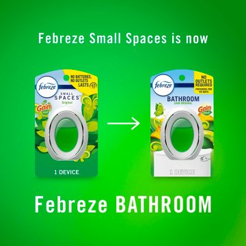 Febreze Bathroom Air Freshener - Gain Original, 3 ct