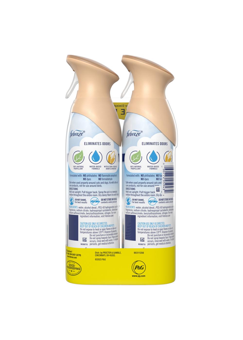 Febreze Air Vanilla Sunrise Odor-Eliminating Spray; image 2 of 5